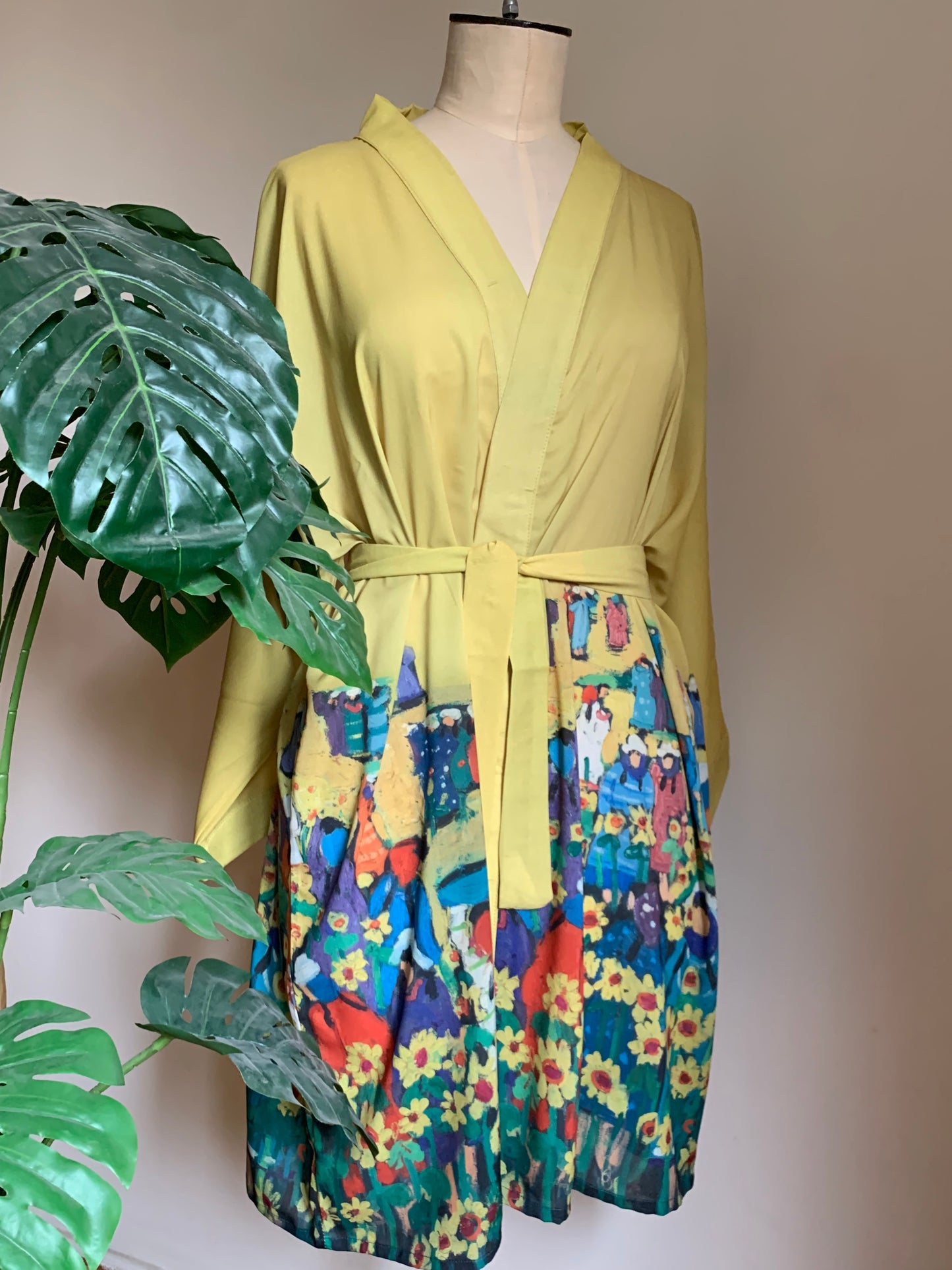Chiffon Short Kimono