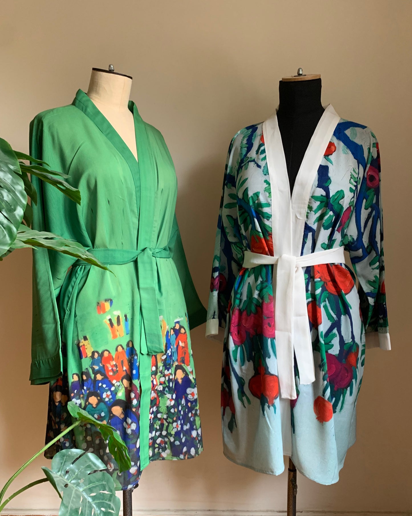 Chiffon Short Kimono