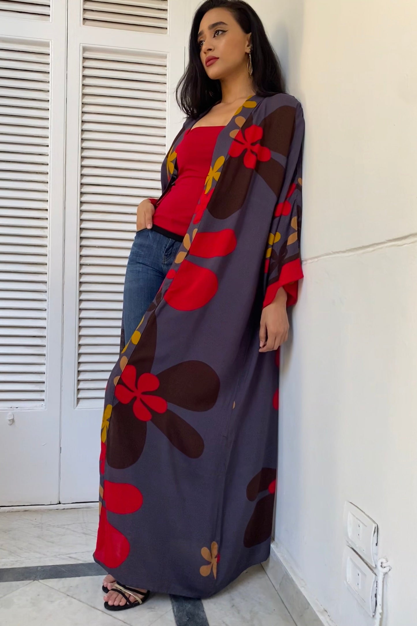 Statement Viscose Cardigan
