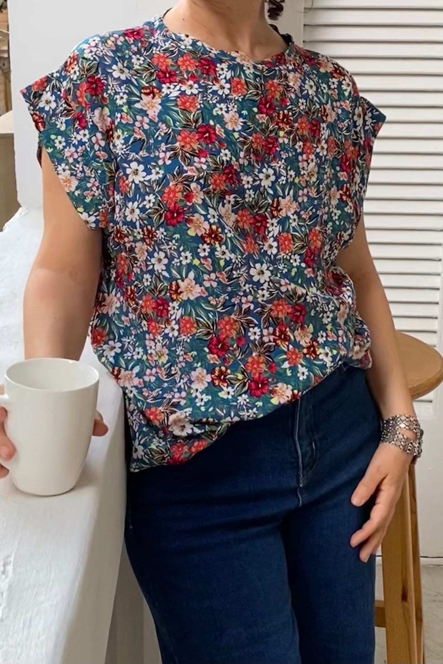 Floral Garden Blouse