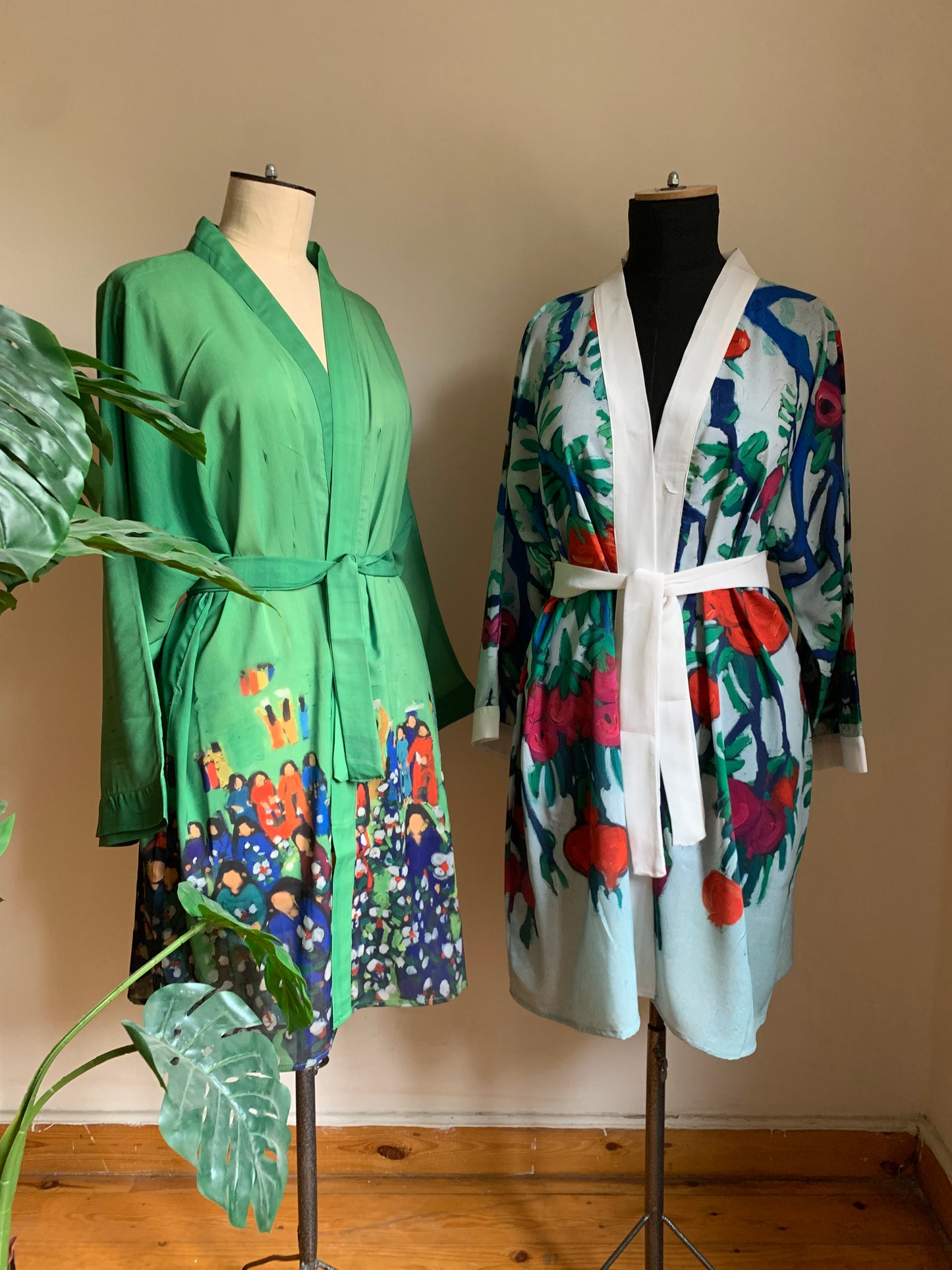 Chiffon Short Kimono