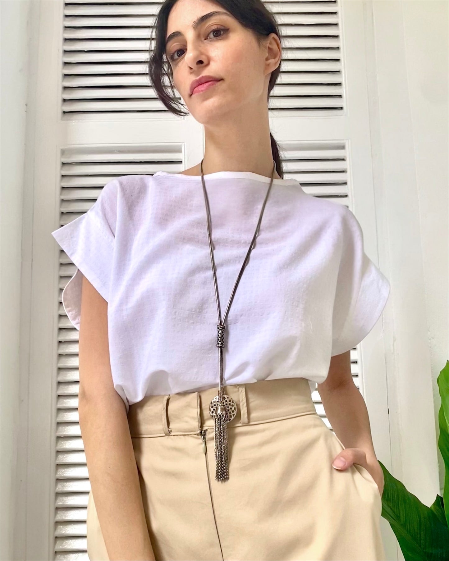 The Delicate White Top