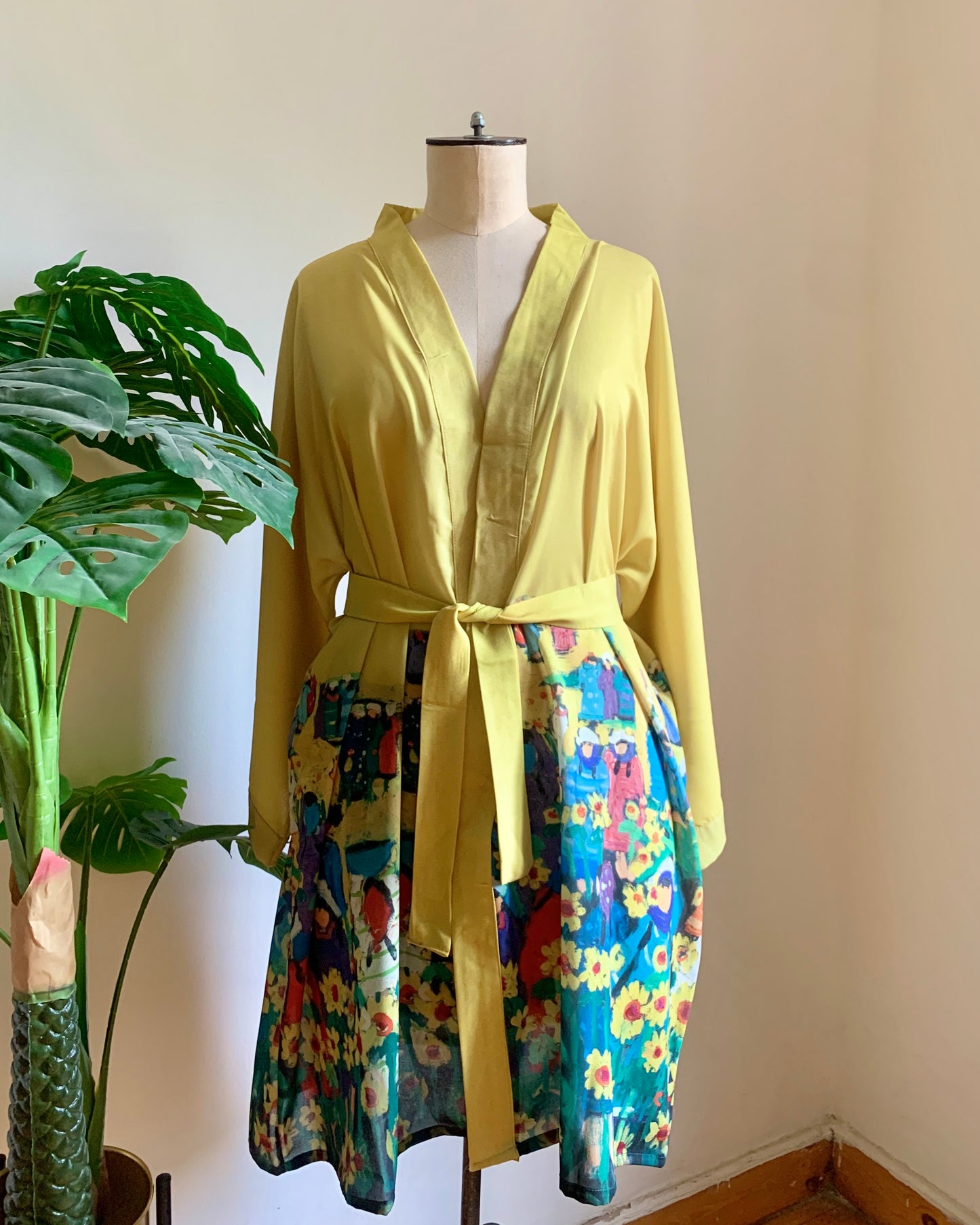 Chiffon Short Kimono