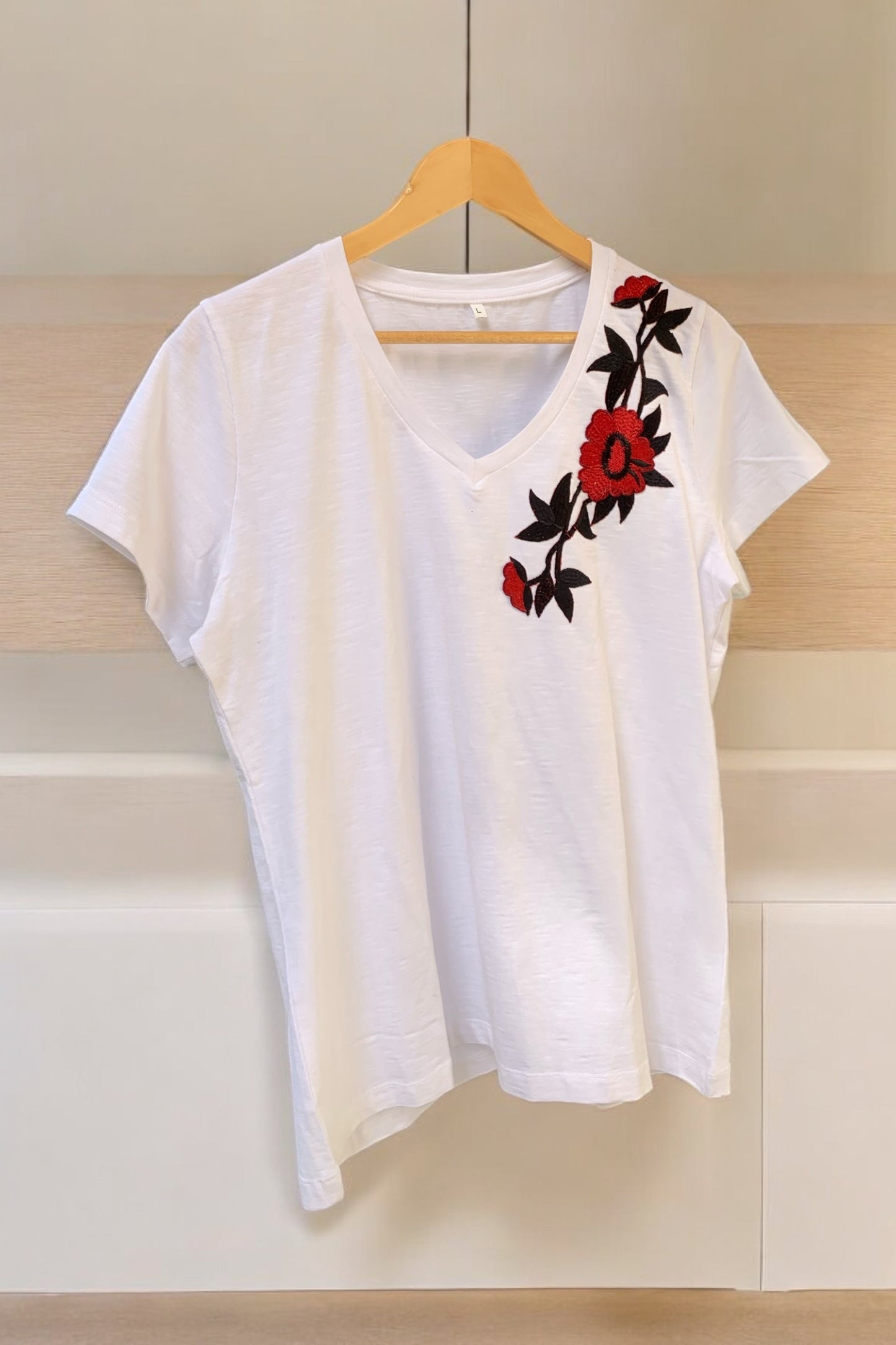 Thread Embroidered T-Shirts