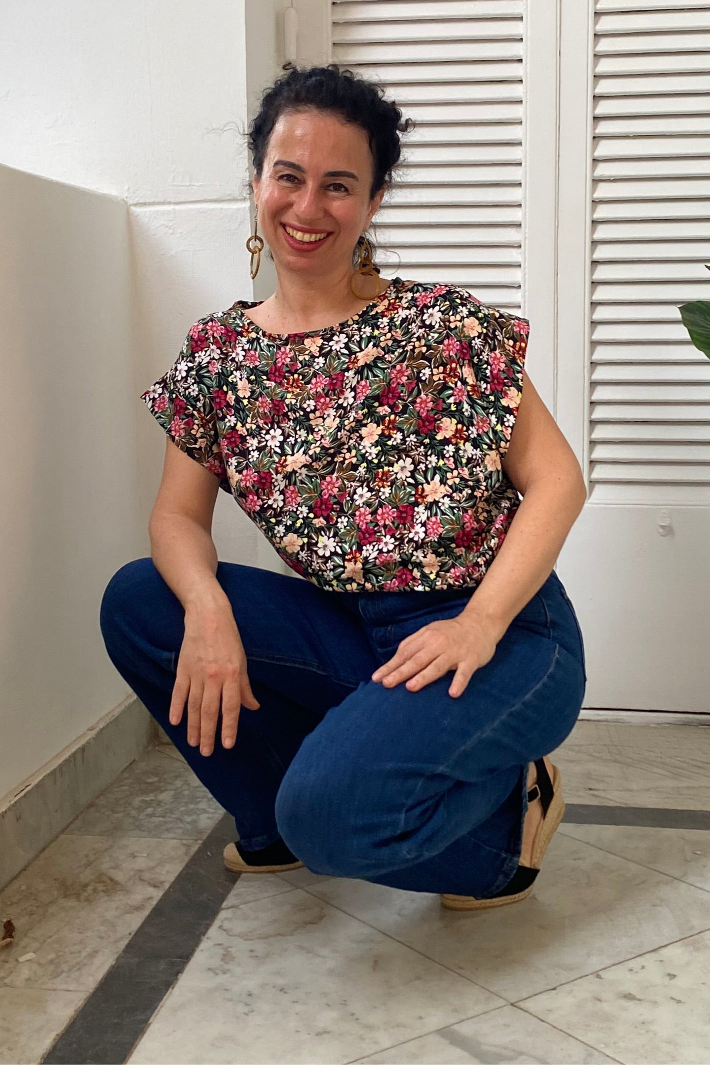 Floral Garden Blouse
