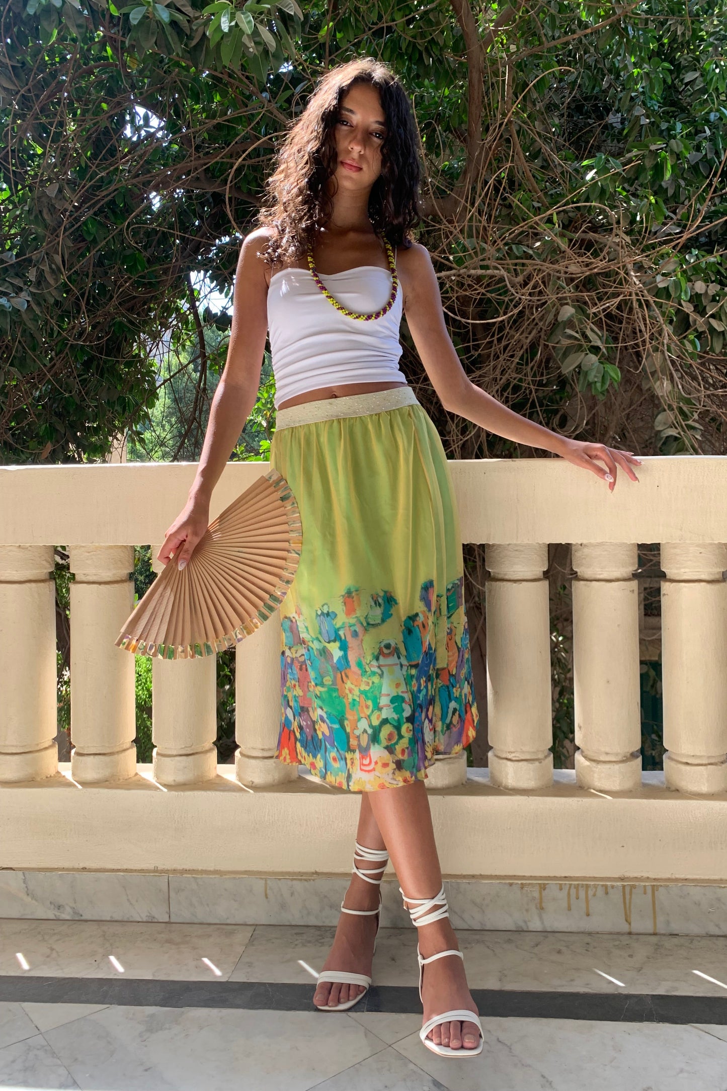 Sunflower Short Skirt