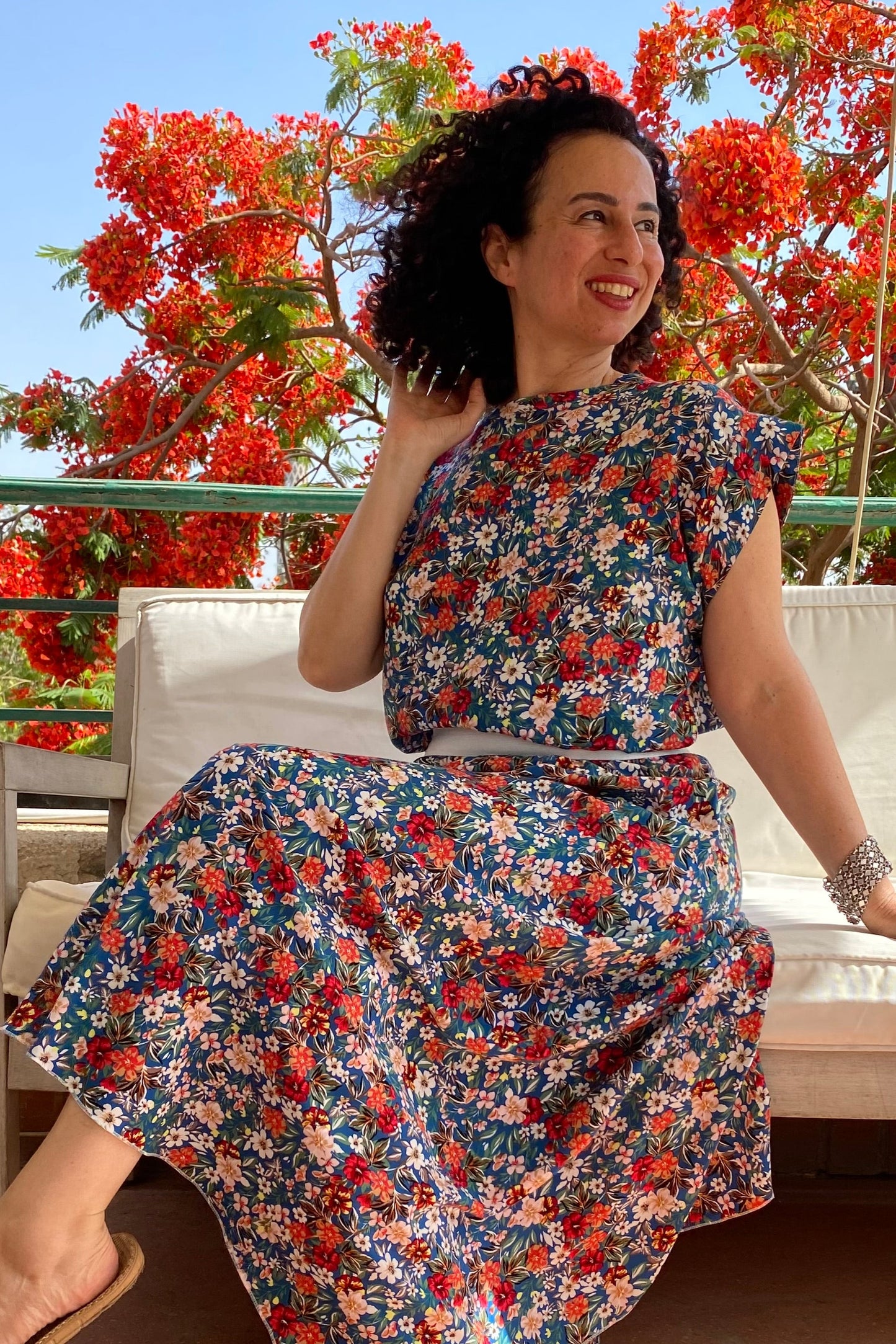 Floral Garden Skirt