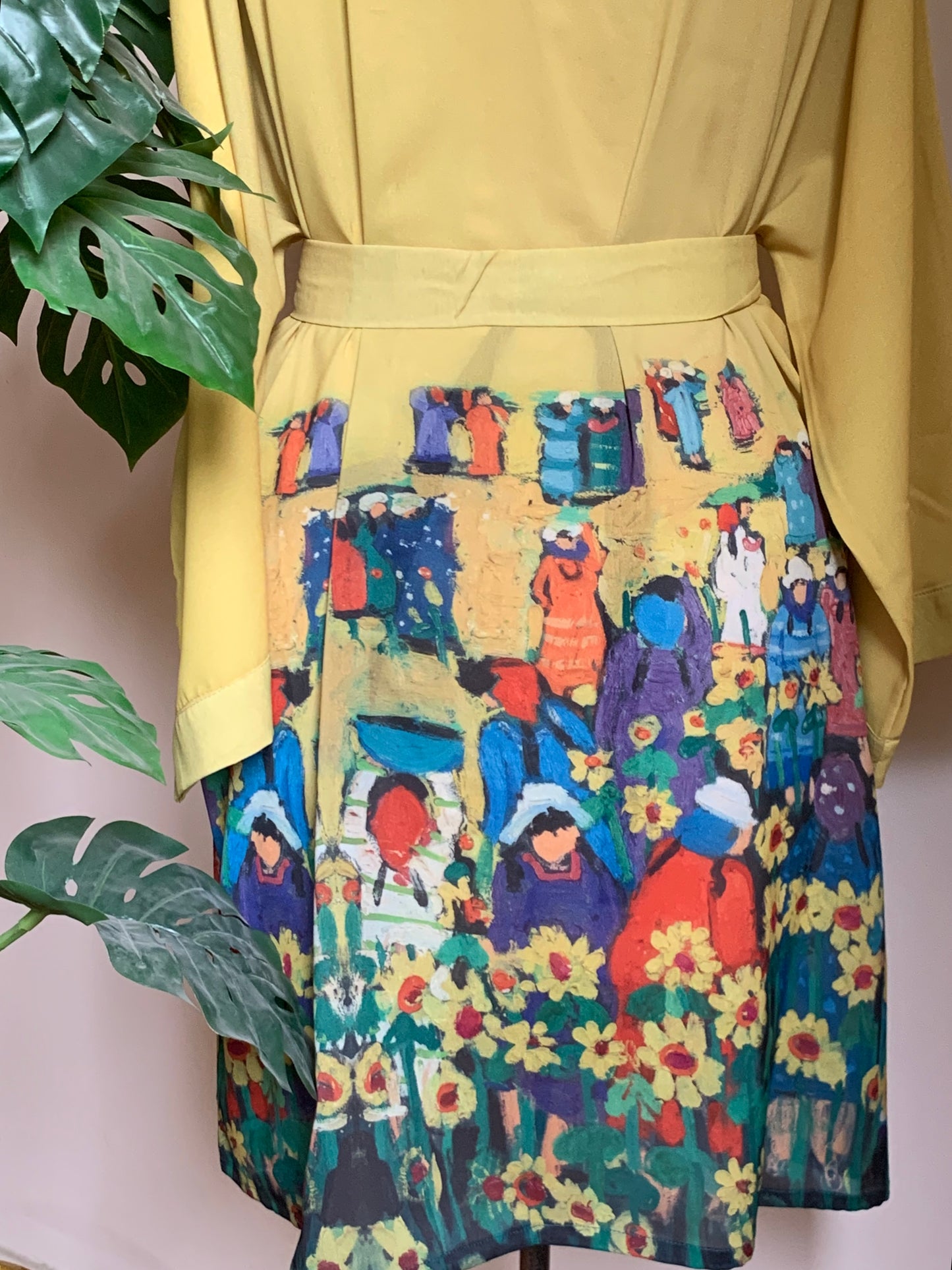 Chiffon Short Kimono
