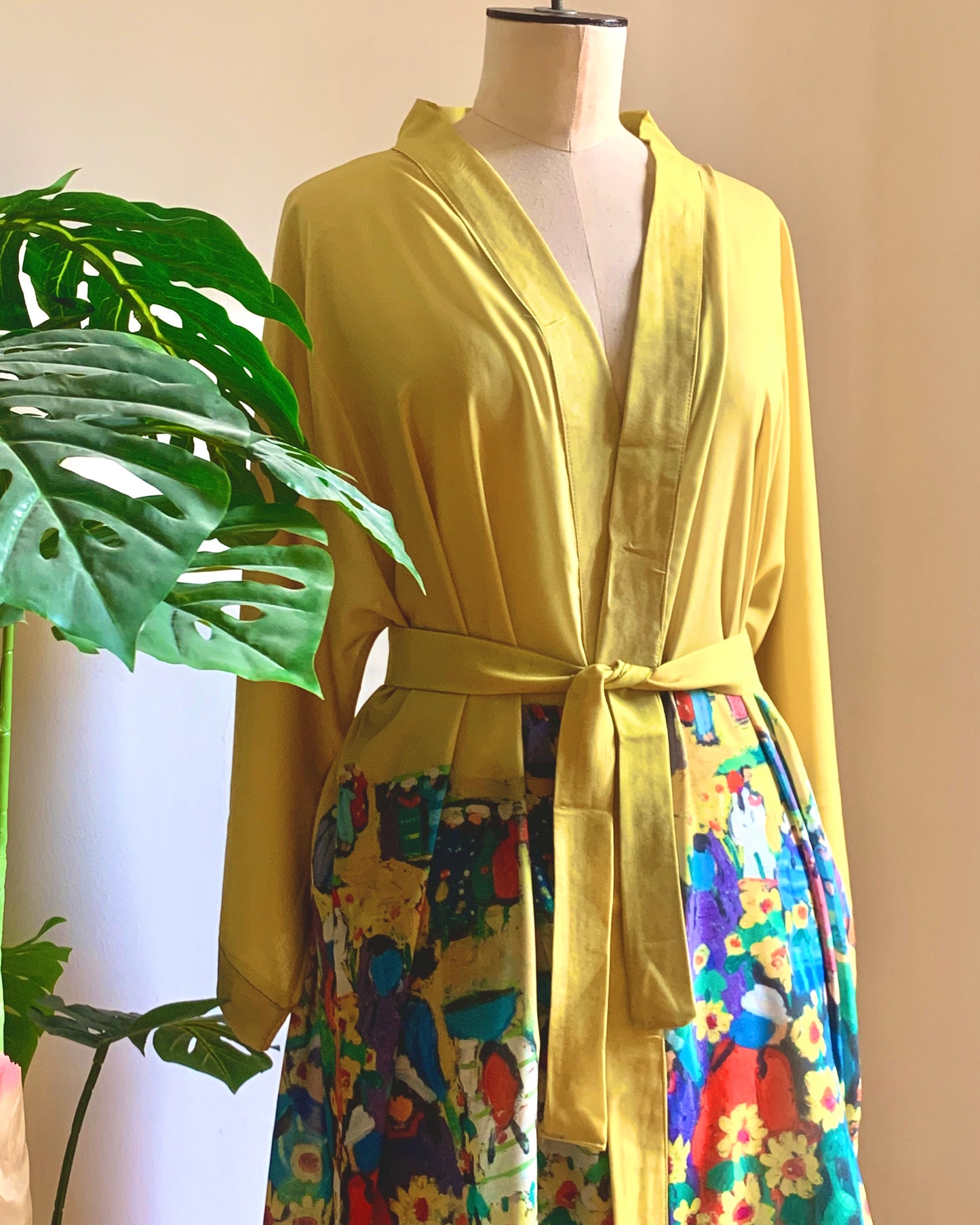 Chiffon Short Kimono