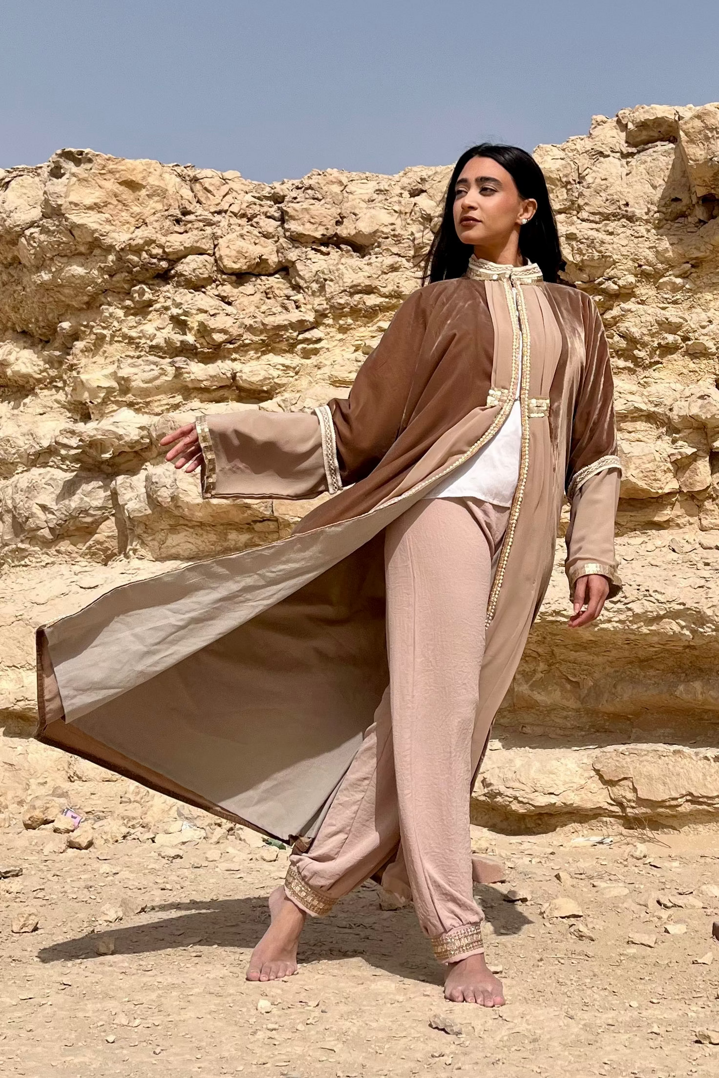 The Pearl Dunes Kaftan