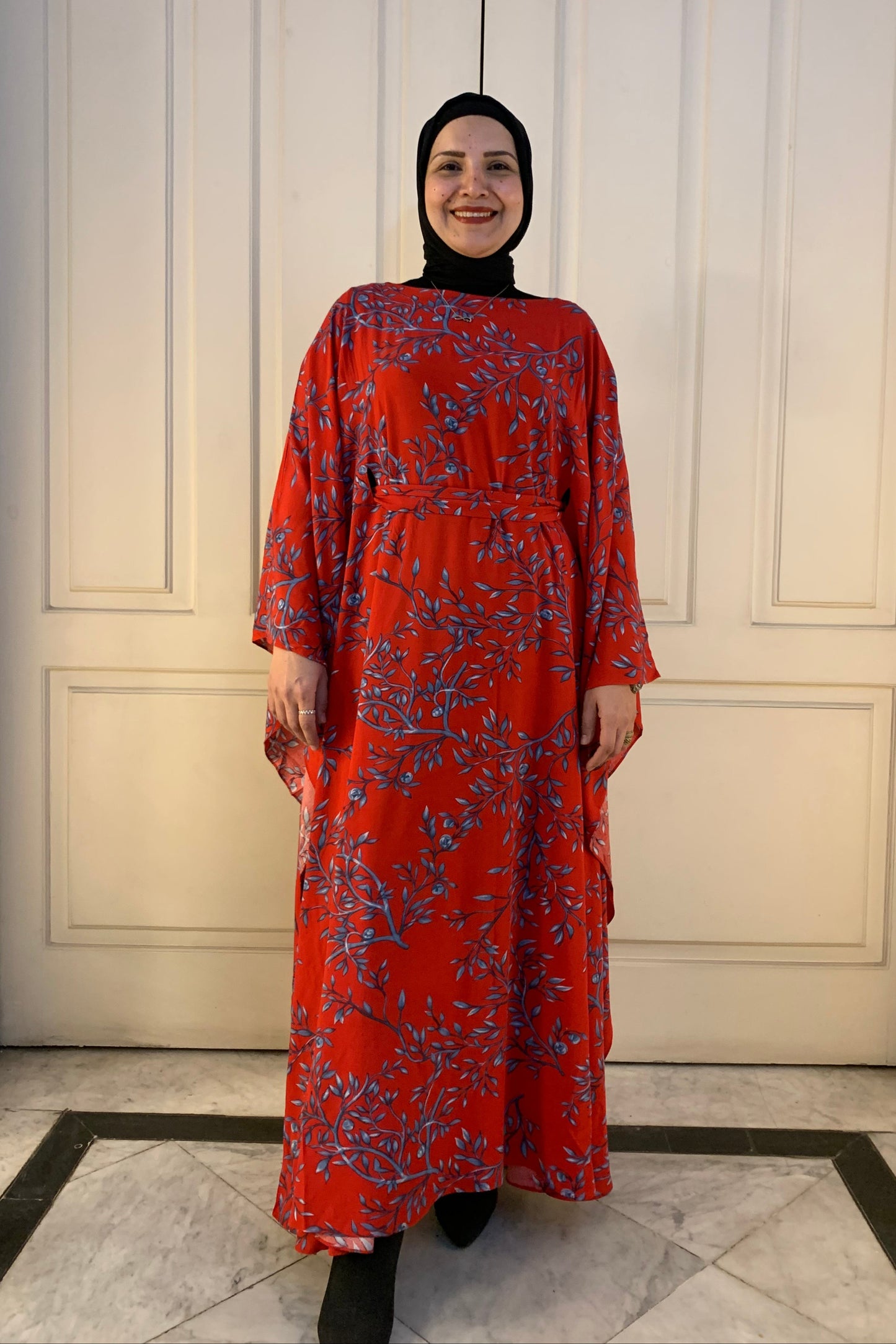 Persian Red Resort Dress