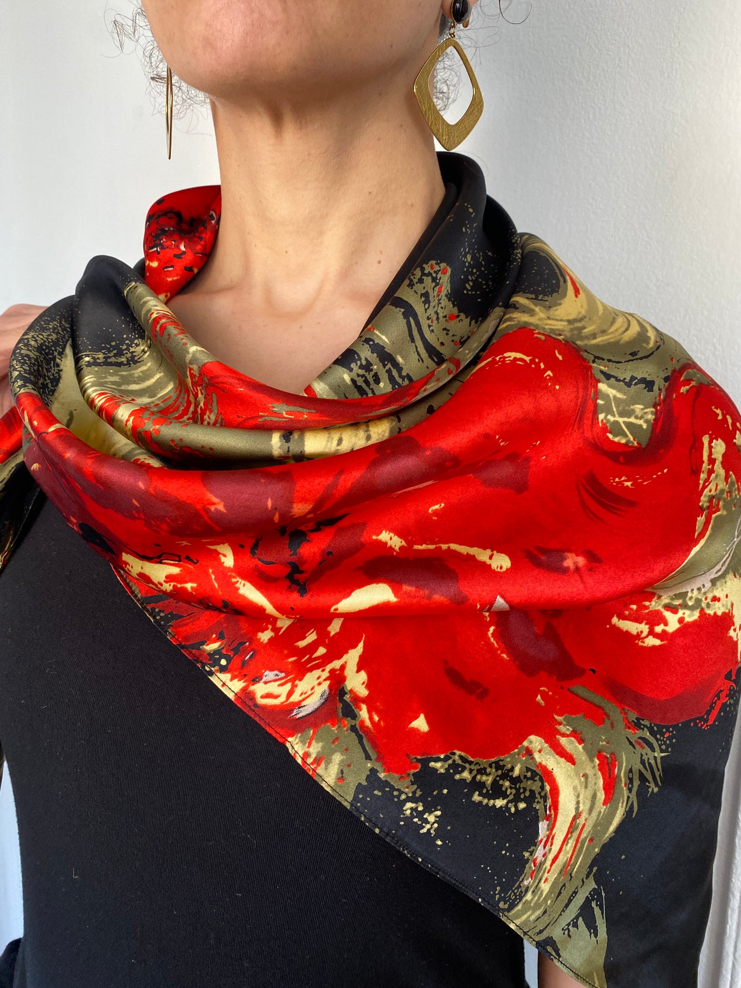 Constellation Pure Silk scarf