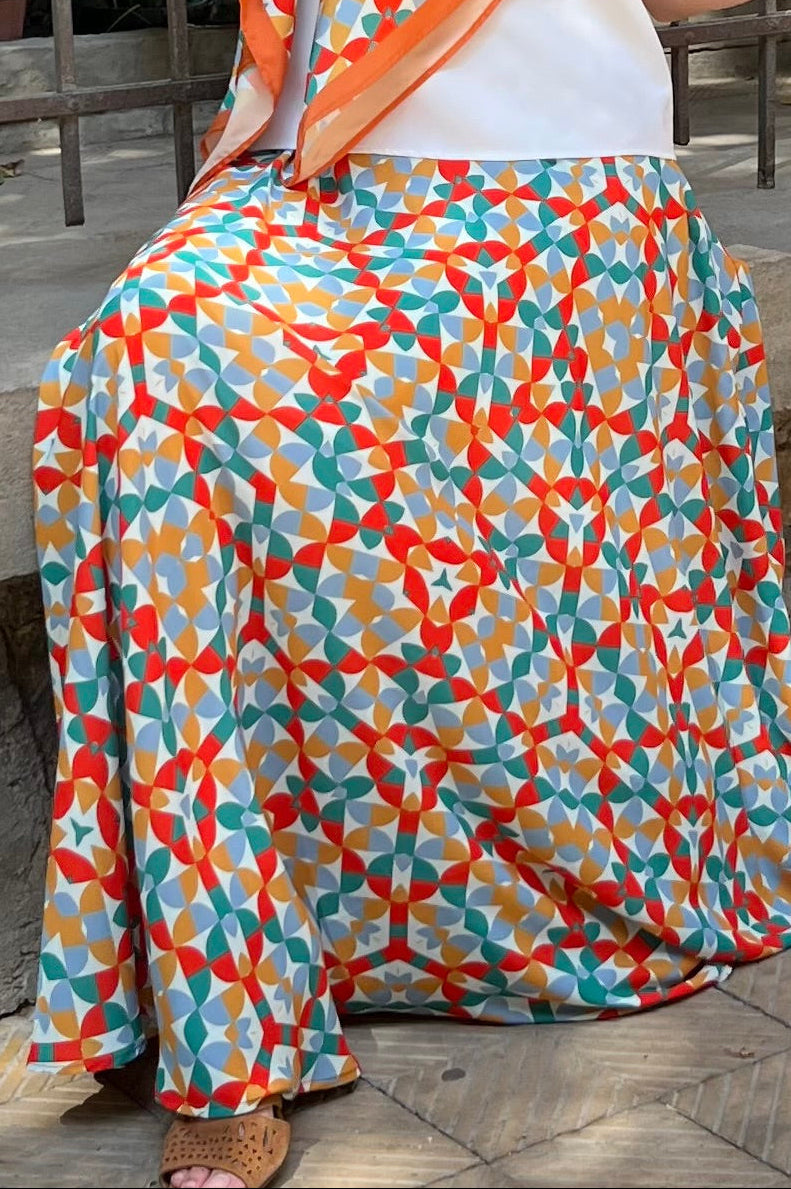 Kaleidoscopic Skirt