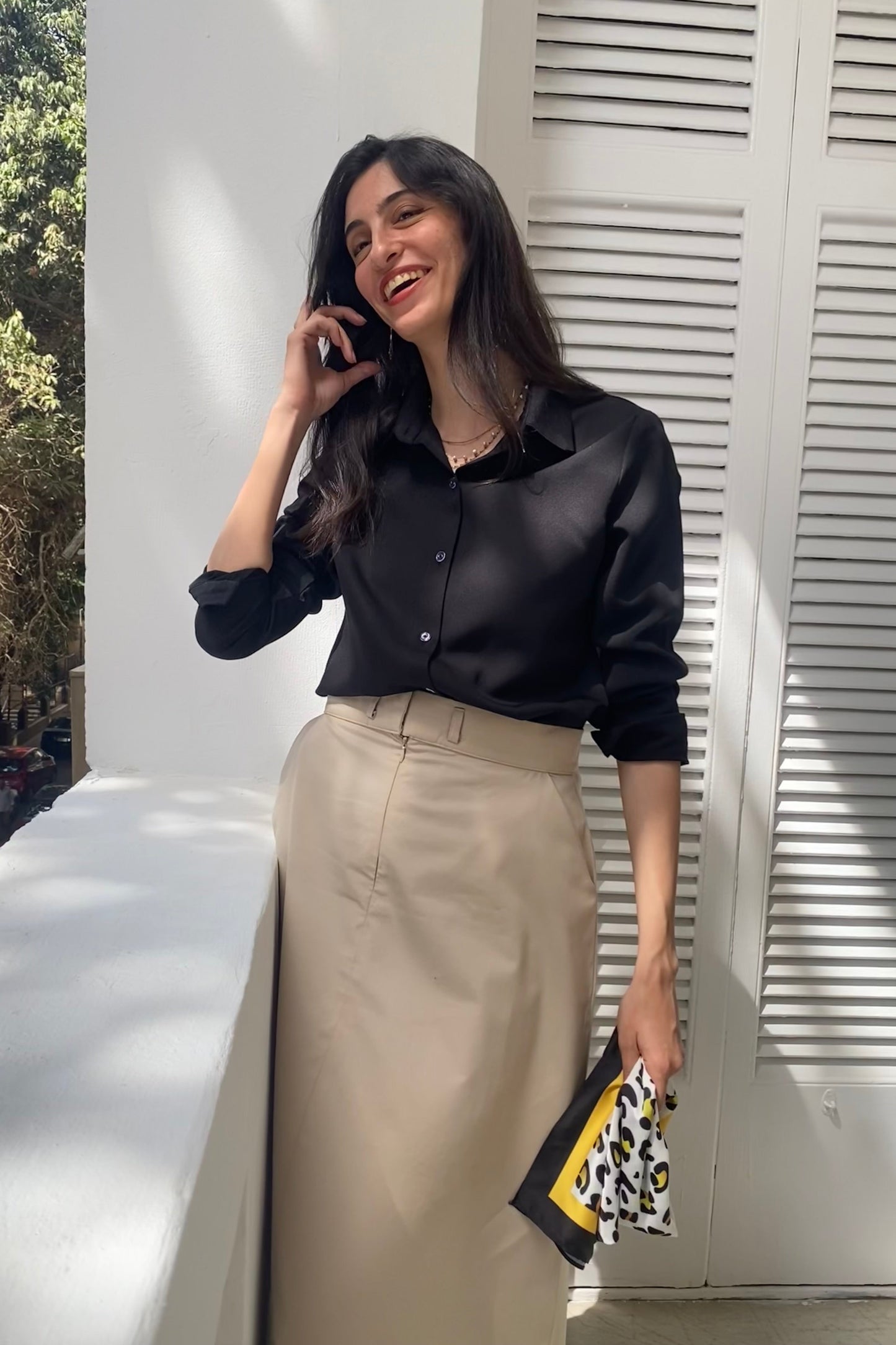 Black Crisp Shirt