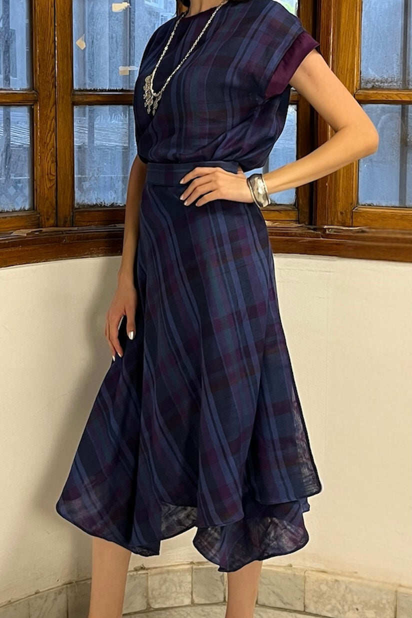 The Violet Wrap Skirt