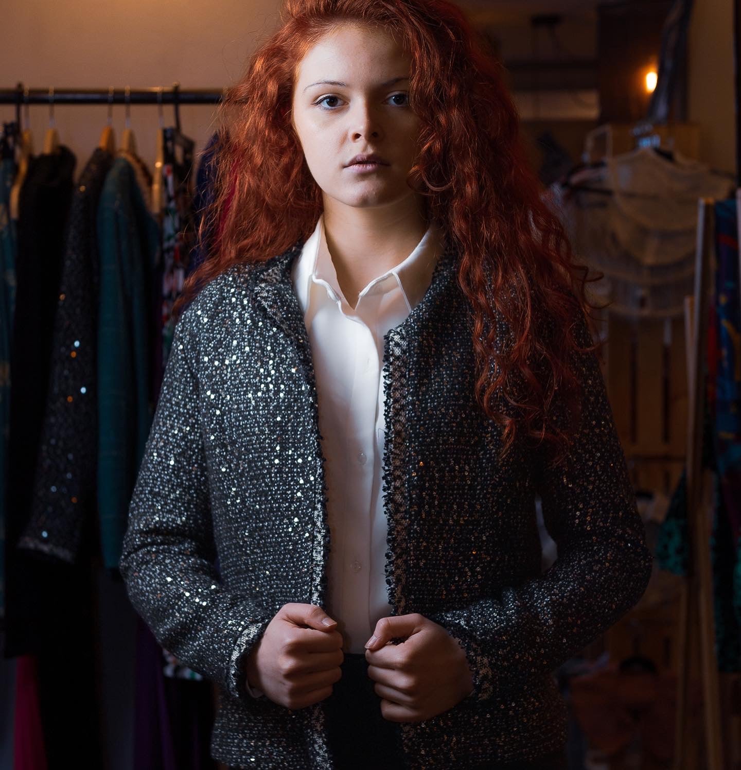 Disco Tweed Blazer