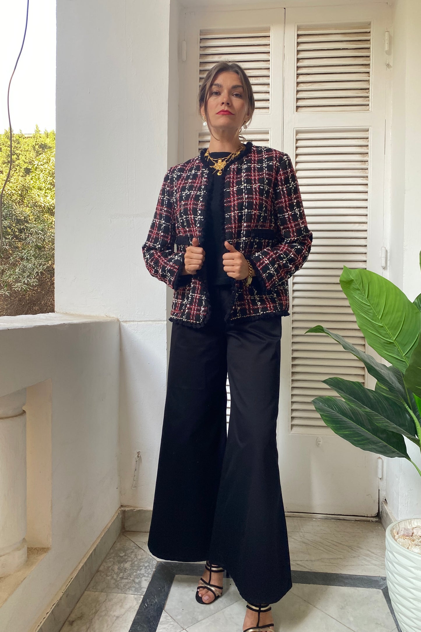 The Classic Checkered Tweed