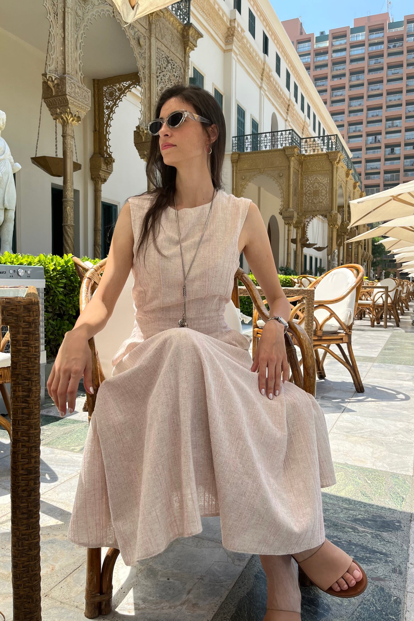 Aurora Linen Dress