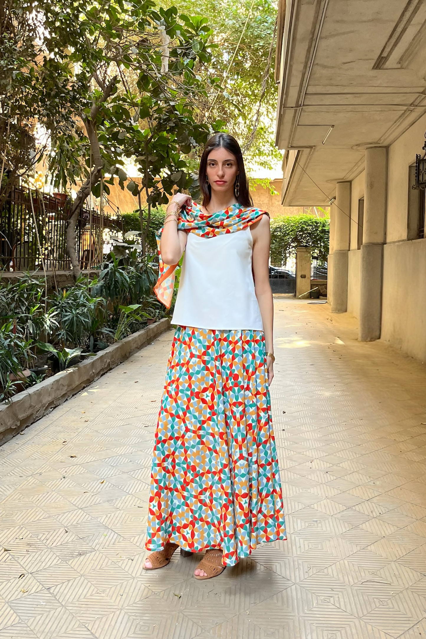Kaleidoscopic Skirt