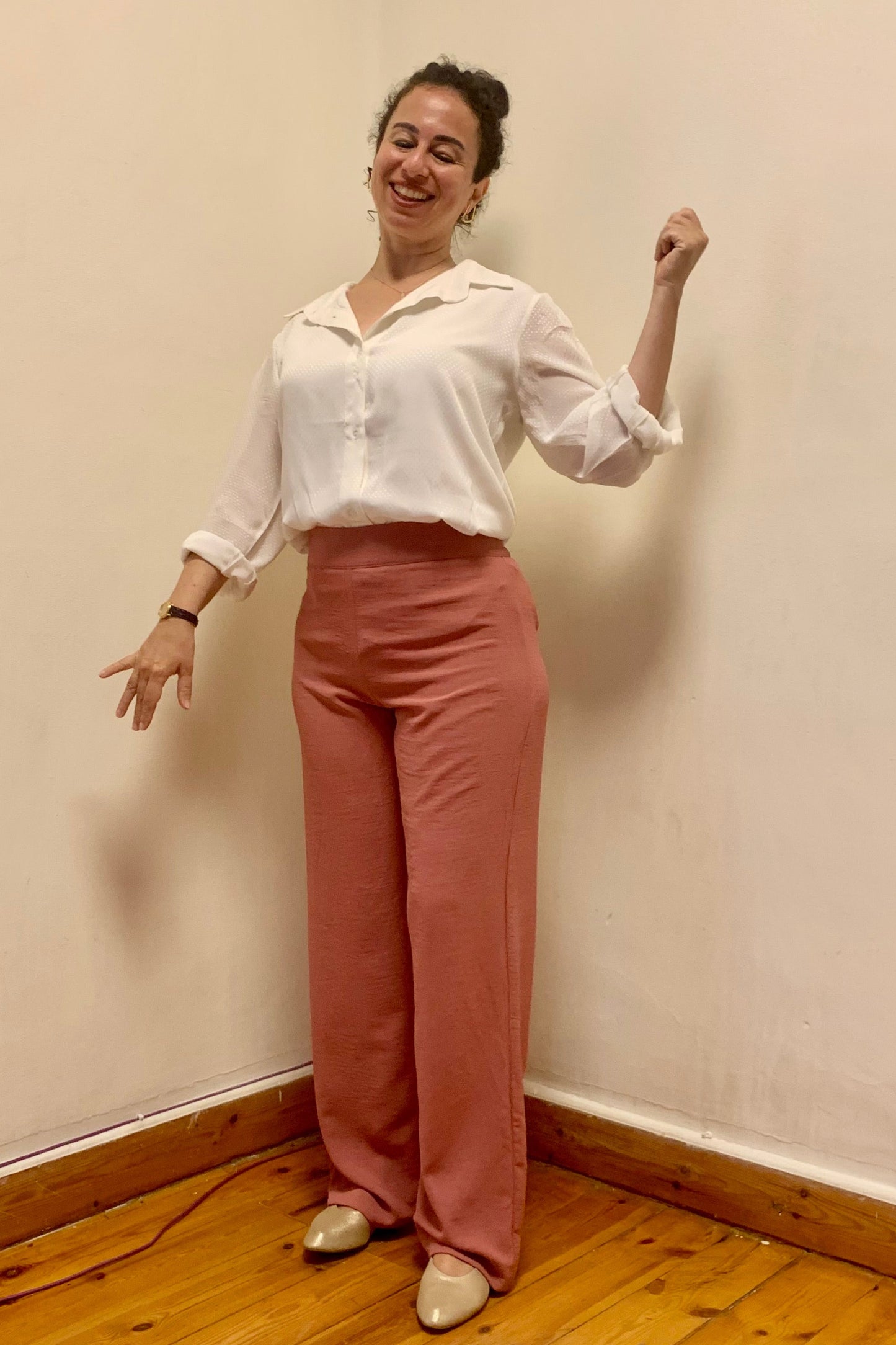Plumetis Fuild Voile Blouse