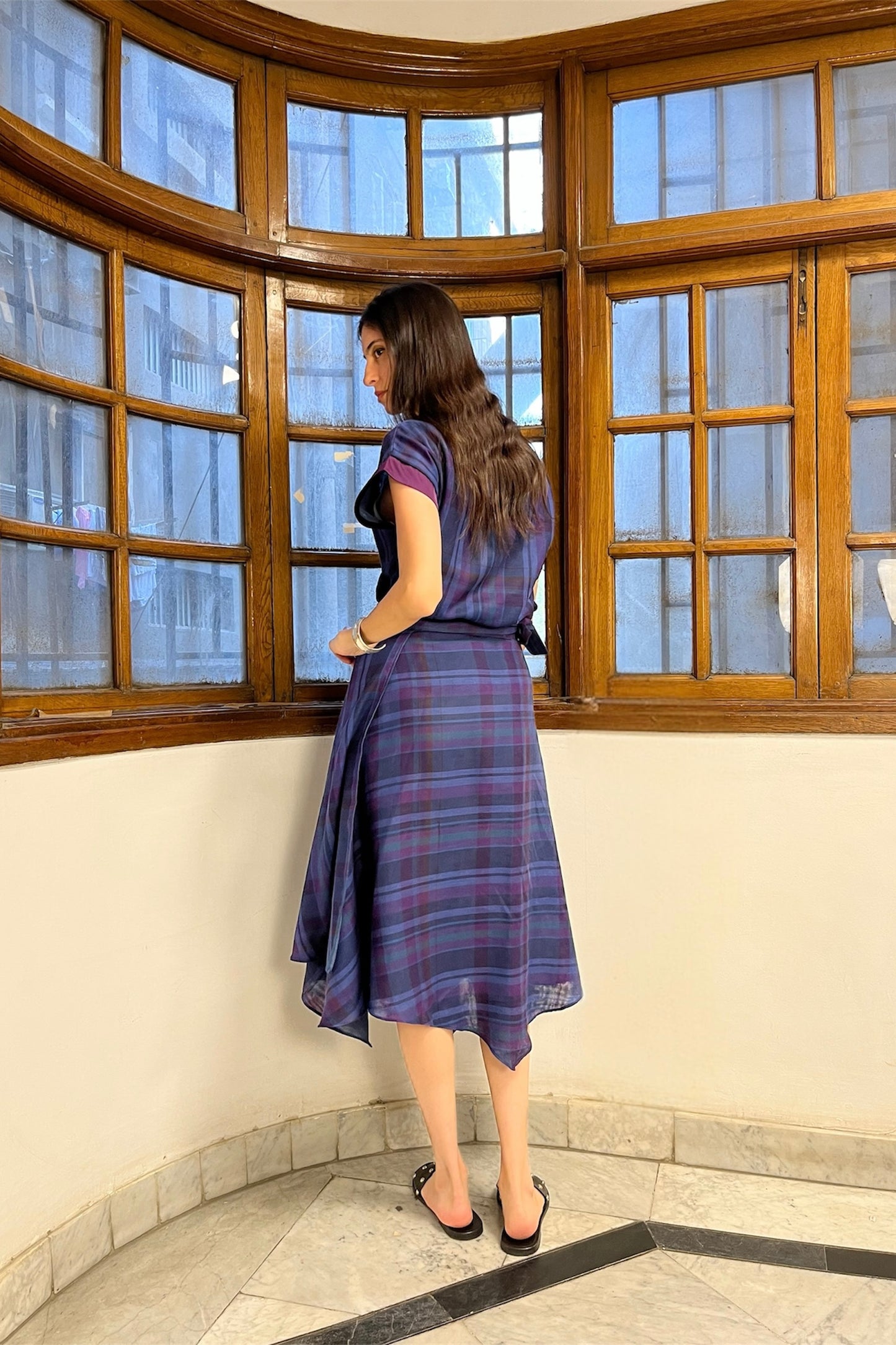 The Violet Wrap Skirt