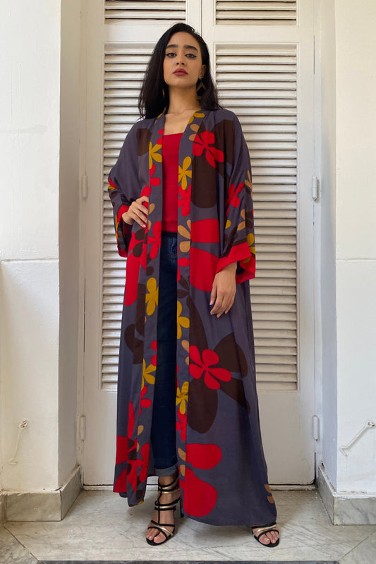 Statement Viscose Cardigan