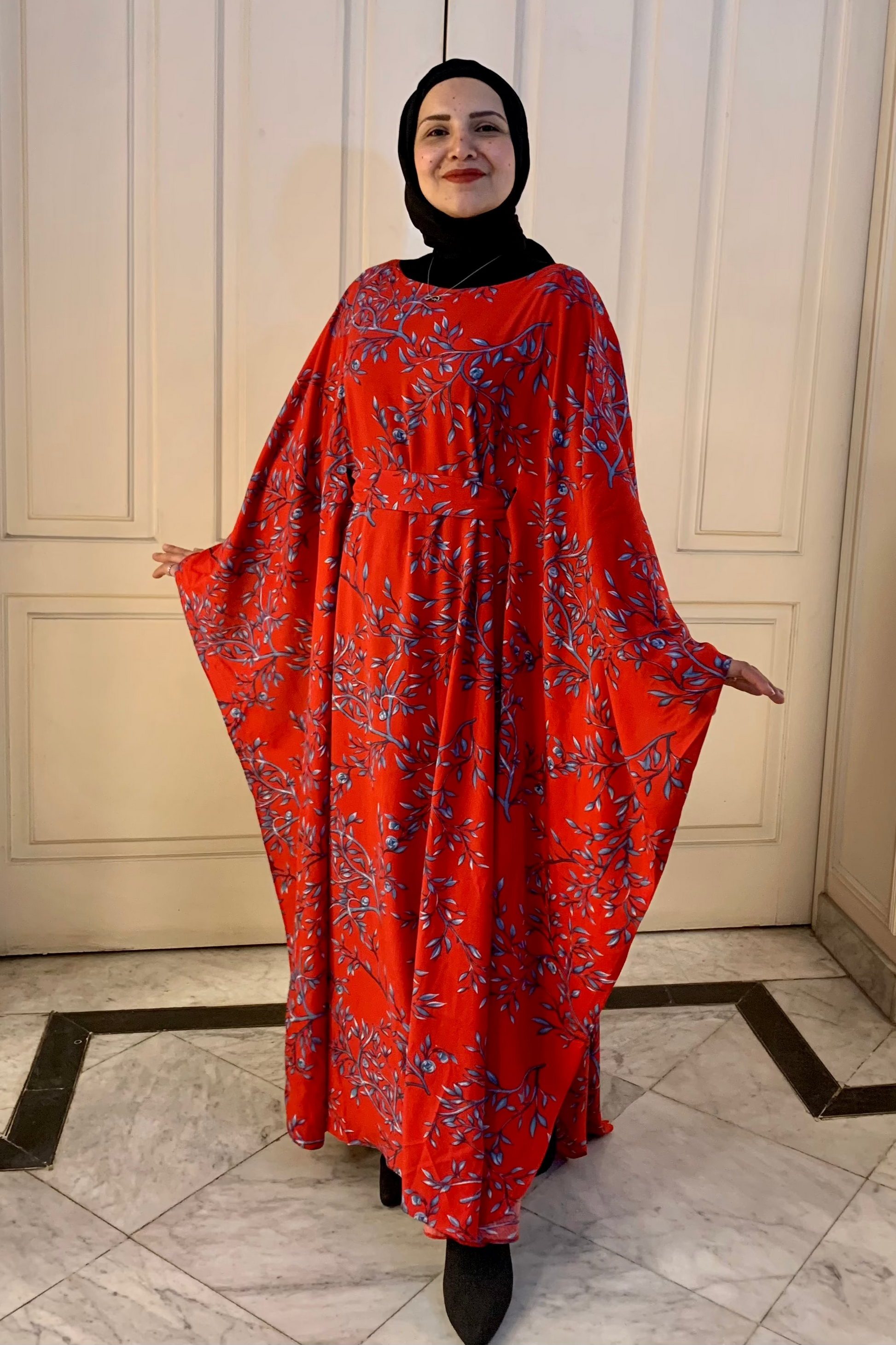 persian red dress Persian Red Resort Dress Rommanah