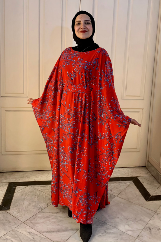 Persian Red Resort Dress