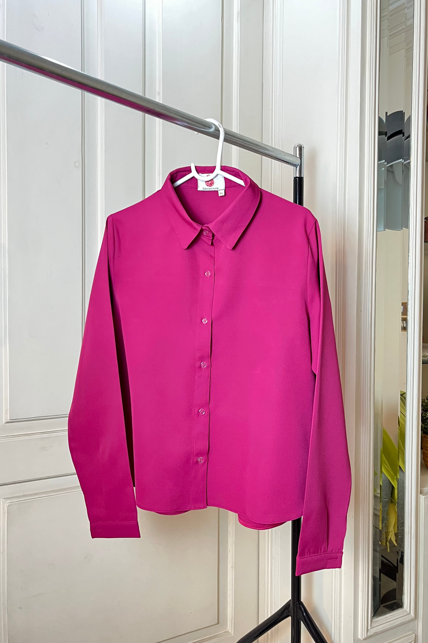 Magenta Crisp Shirt