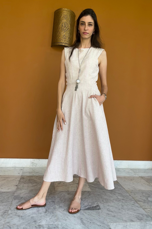 Aurora Linen Dress