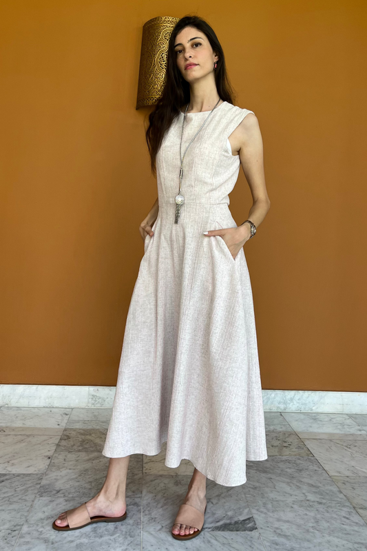 Aurora Linen Dress
