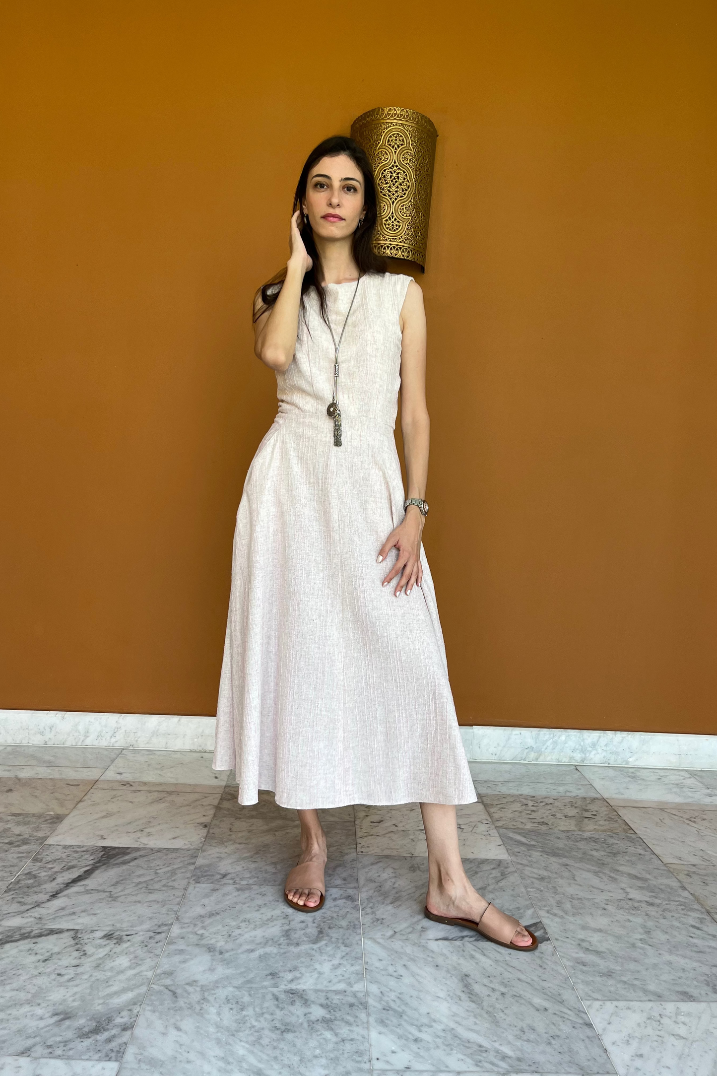 Aurora Linen Dress
