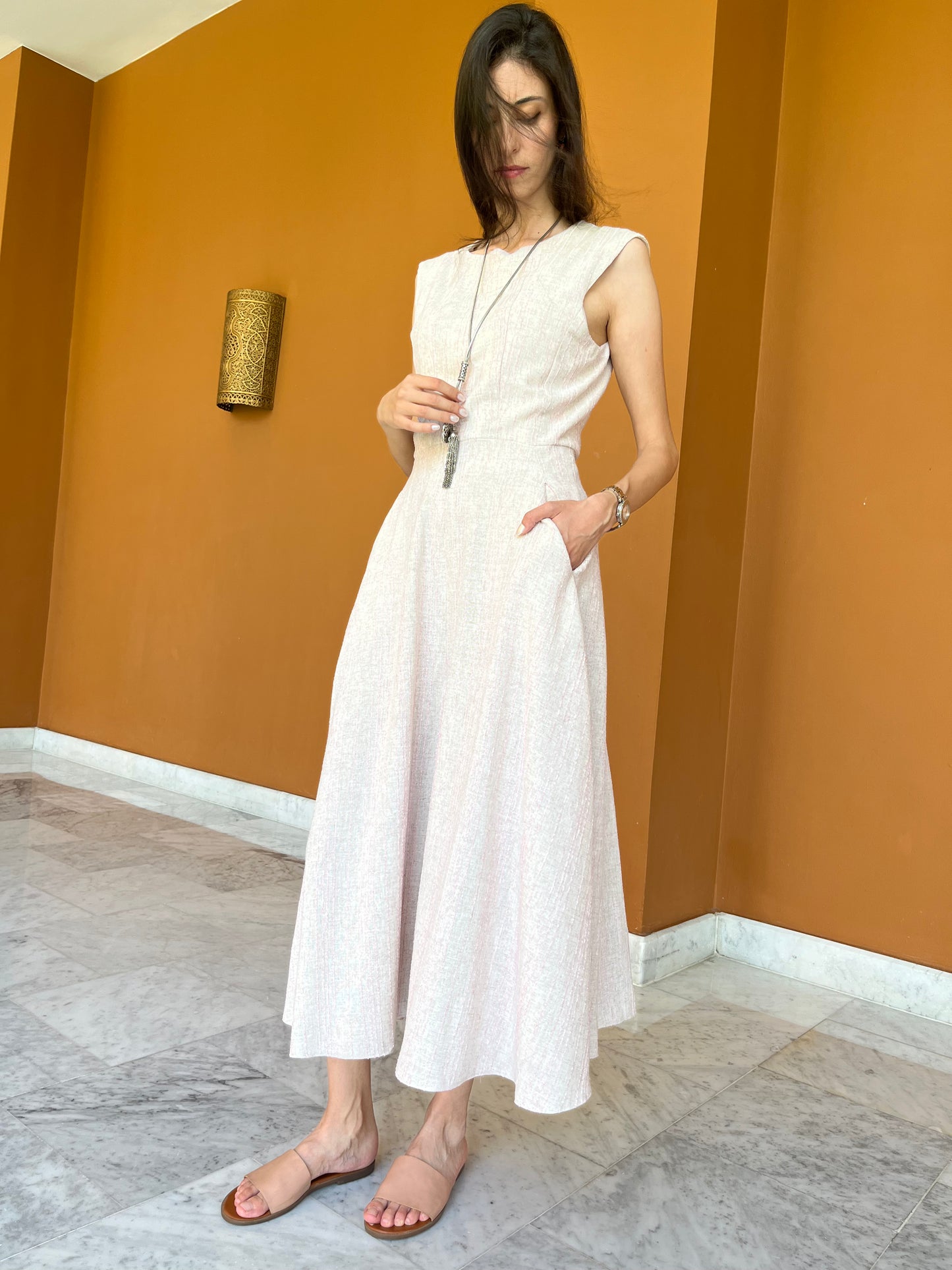 Aurora Linen Dress