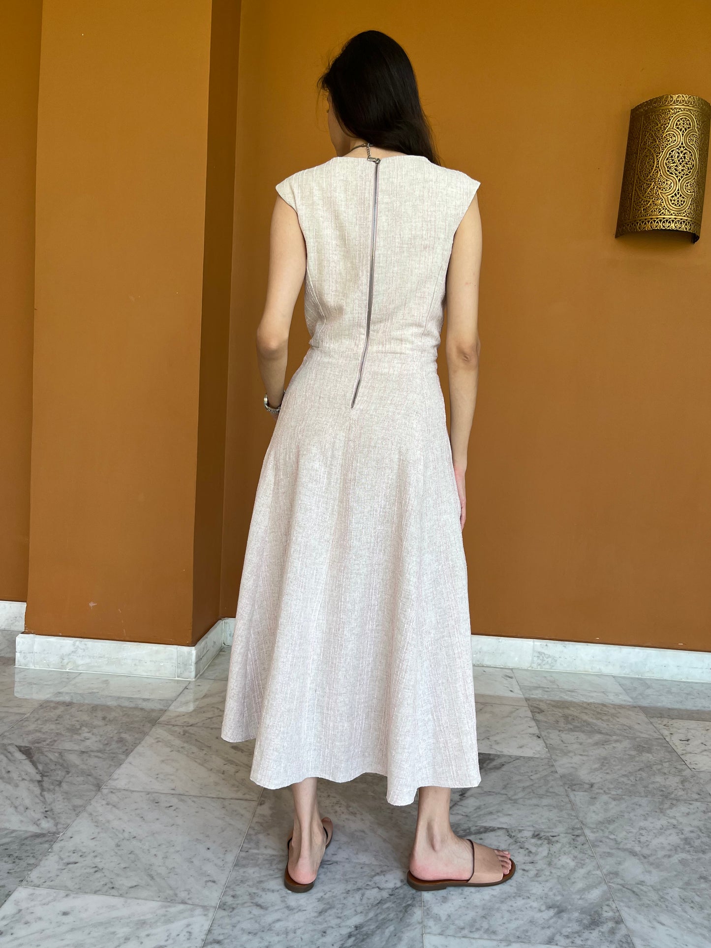 Aurora Linen Dress