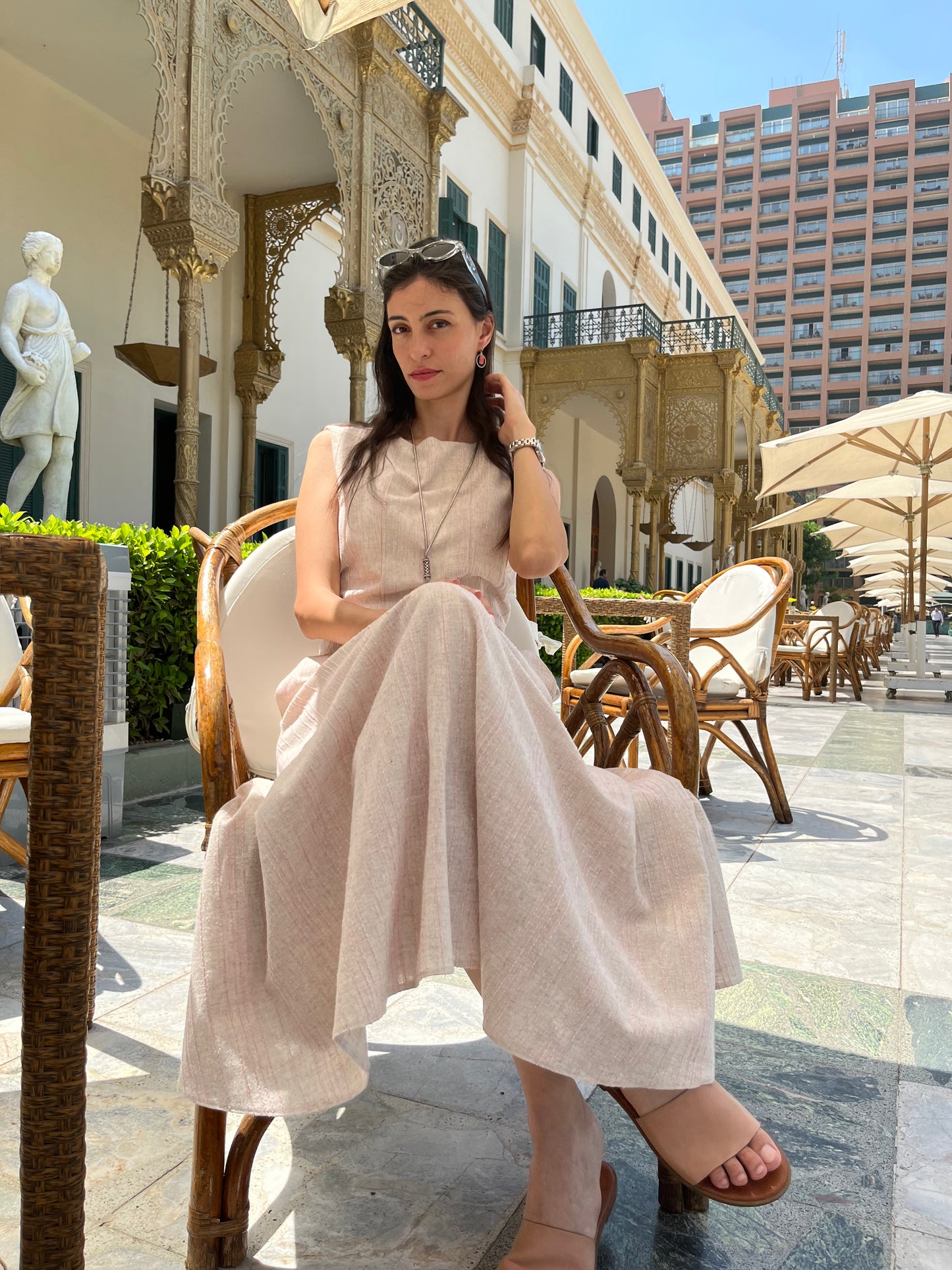 Aurora Linen Dress
