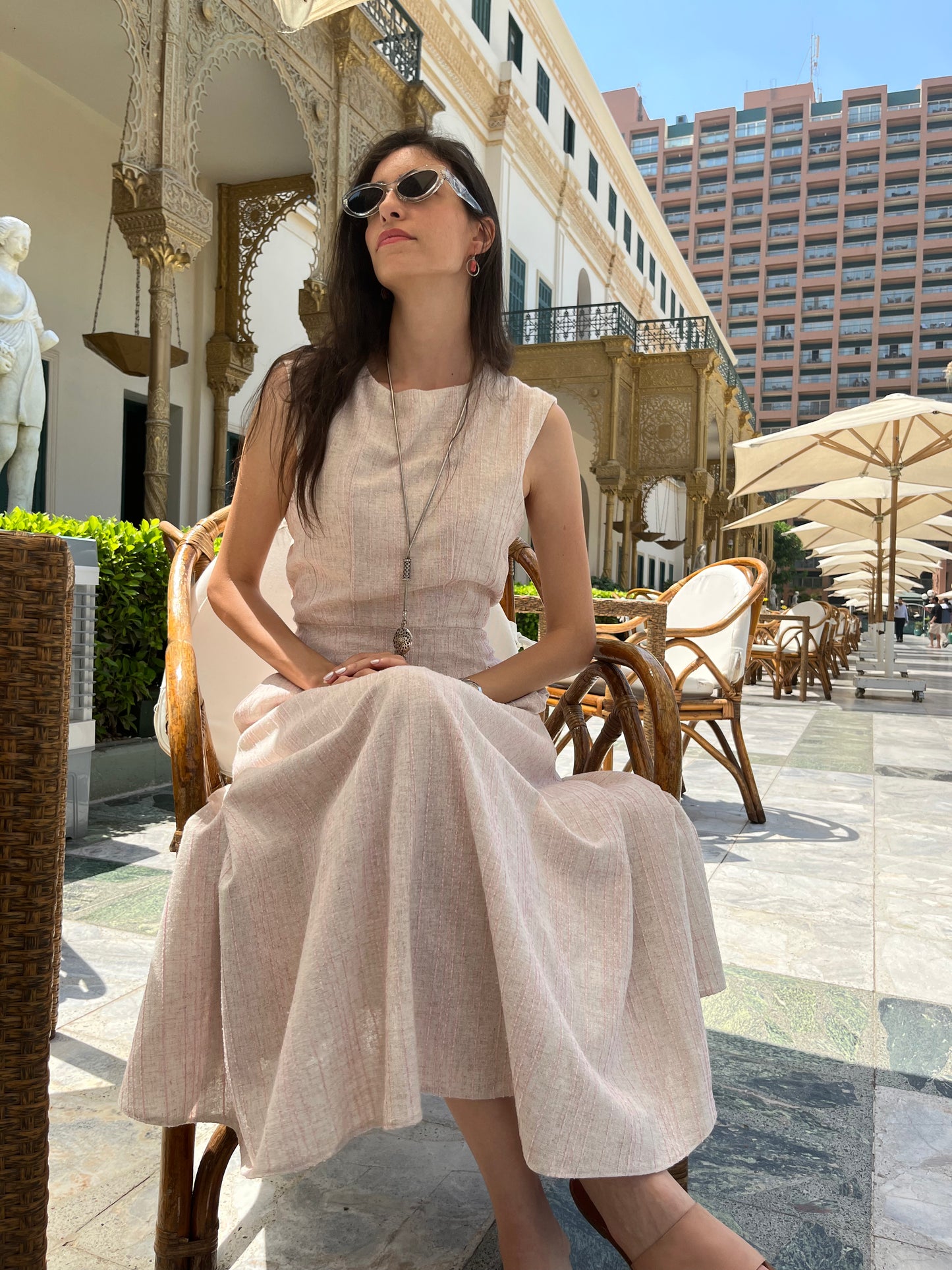 Aurora Linen Dress