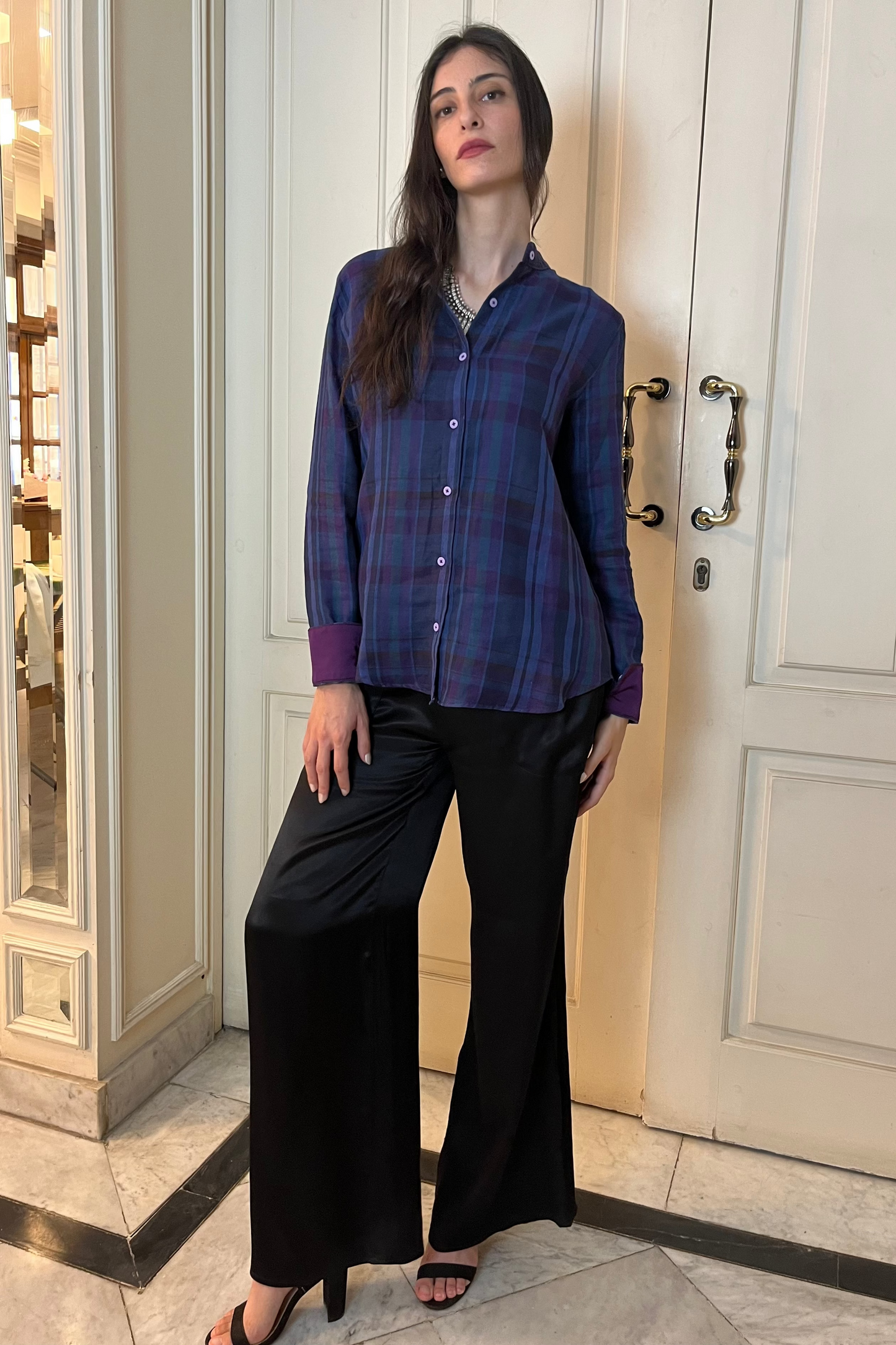 Violetta Checkered Shirt