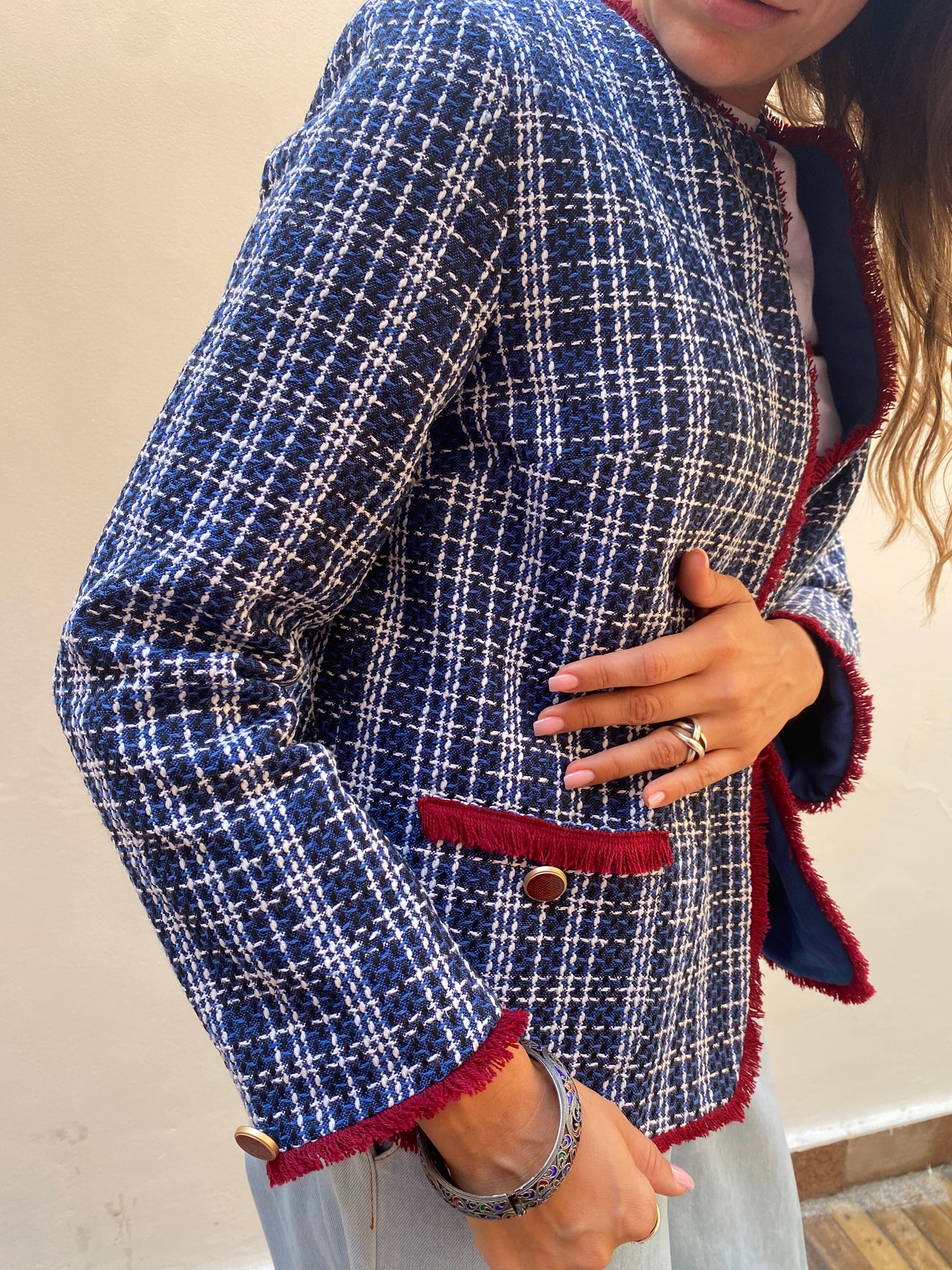The Preppy Marine Tweed