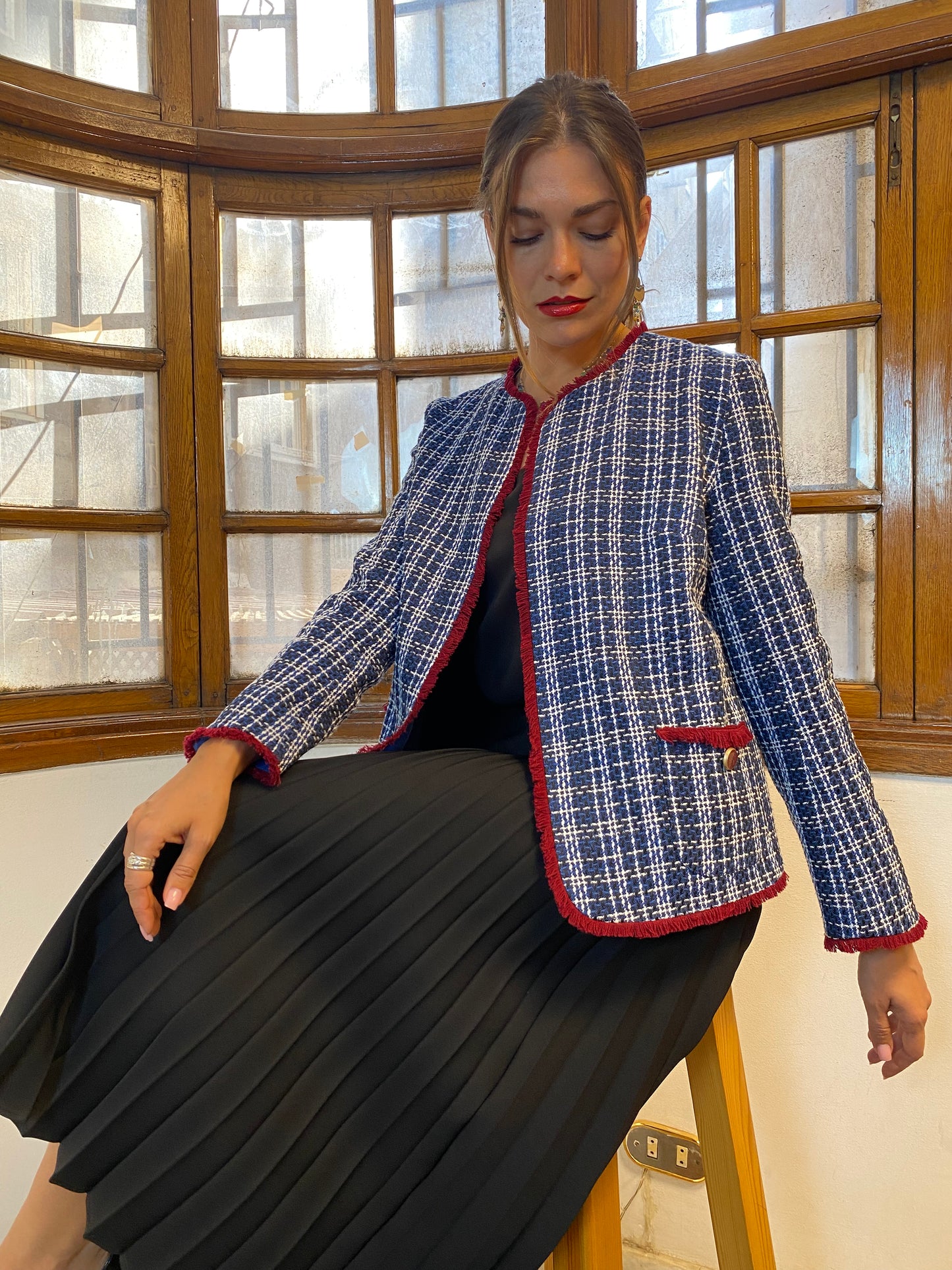 The Preppy Marine Tweed