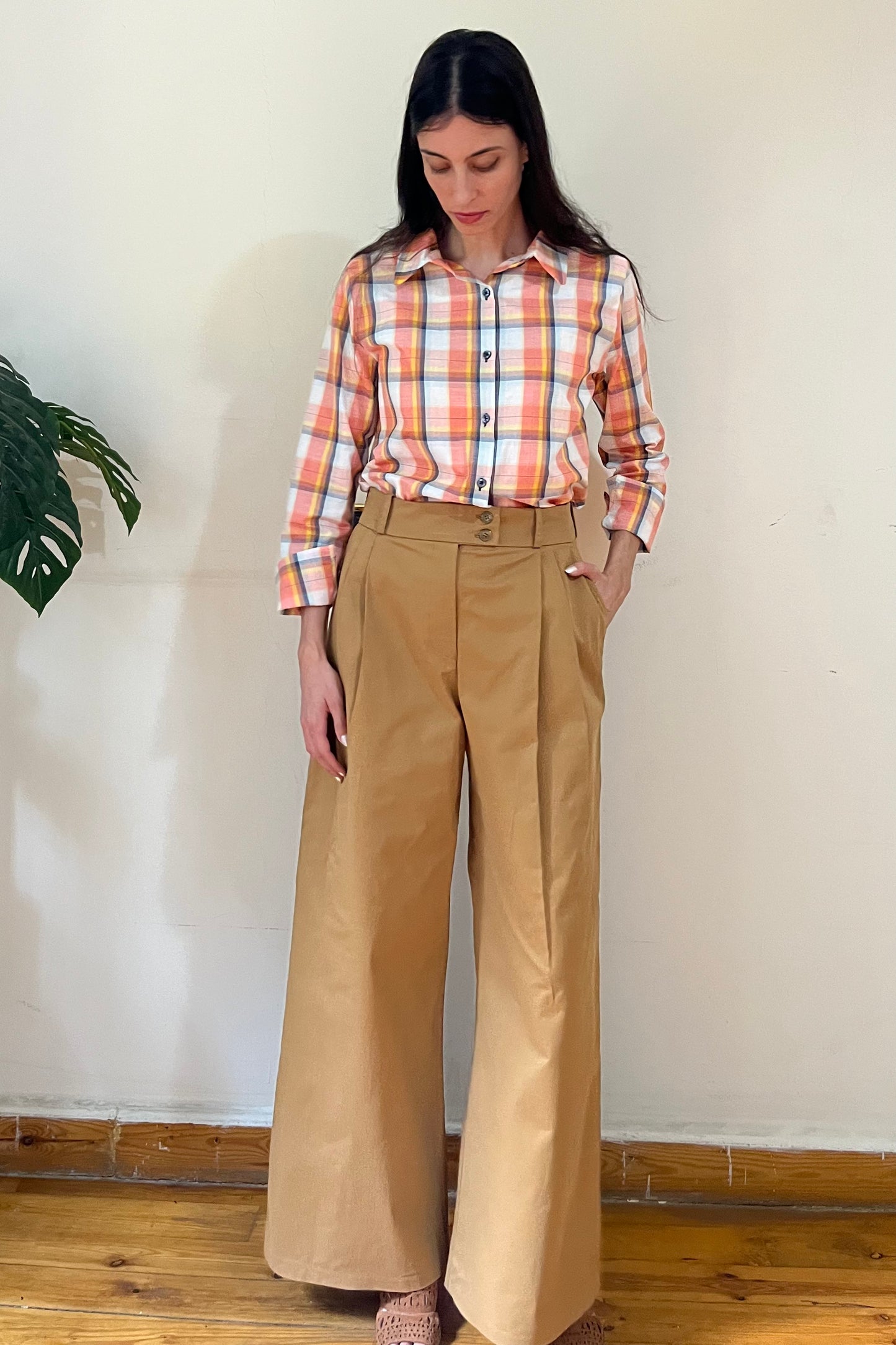 Sunset Checkered Shirt