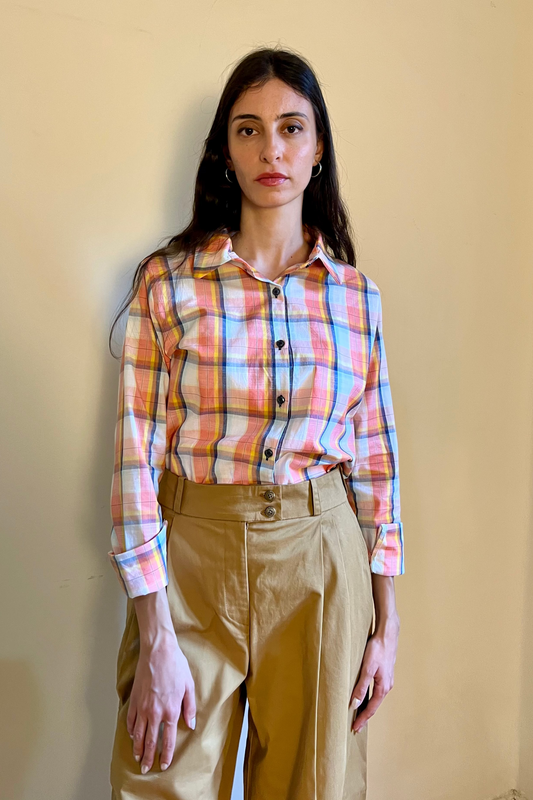 Sunset Checkered Shirt