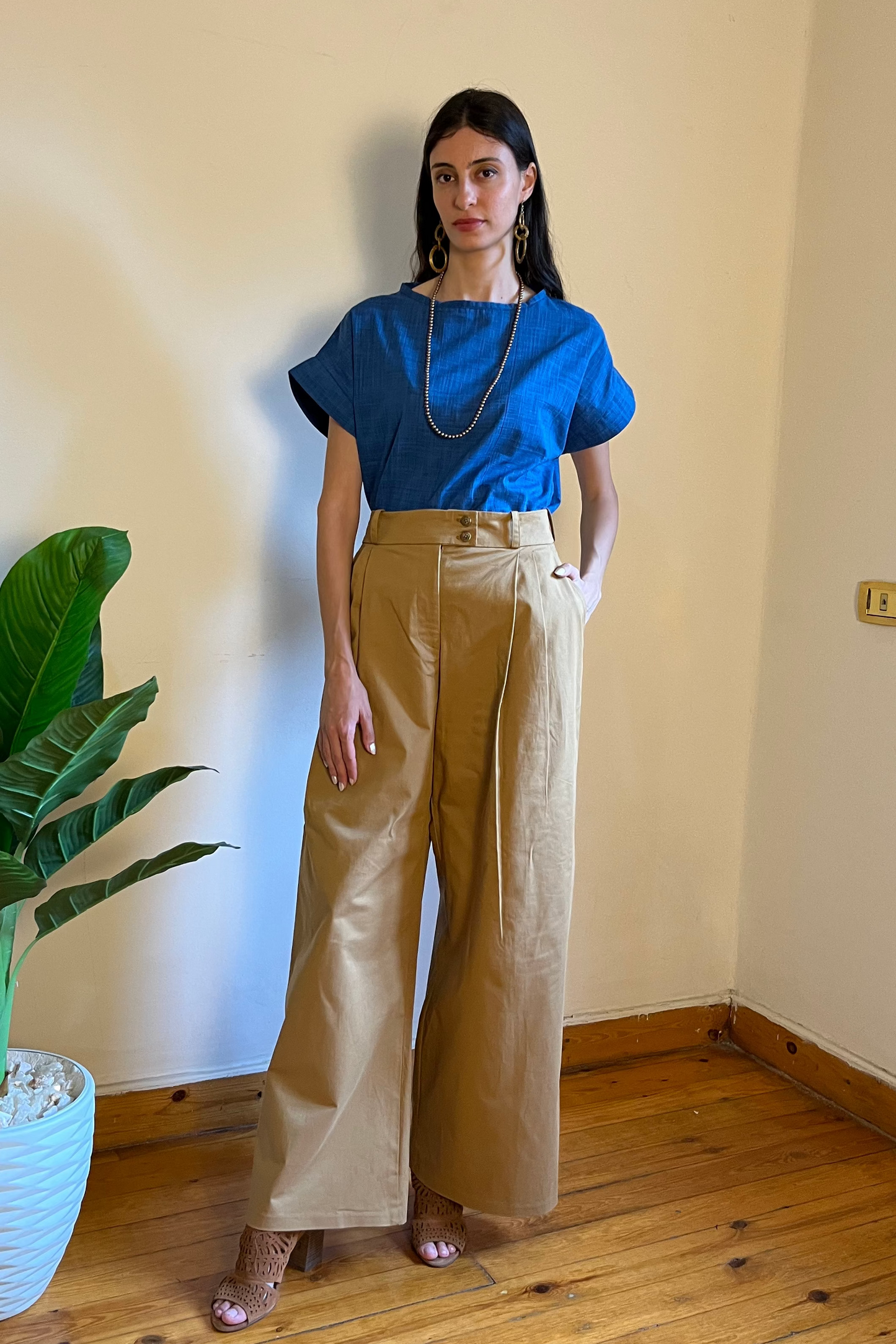 The Delicate Blue Top