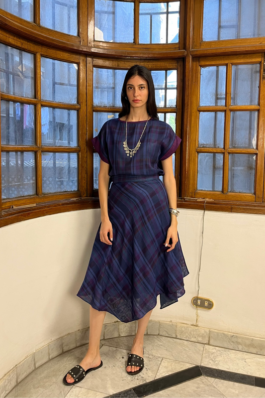 The Violet Wrap Skirt