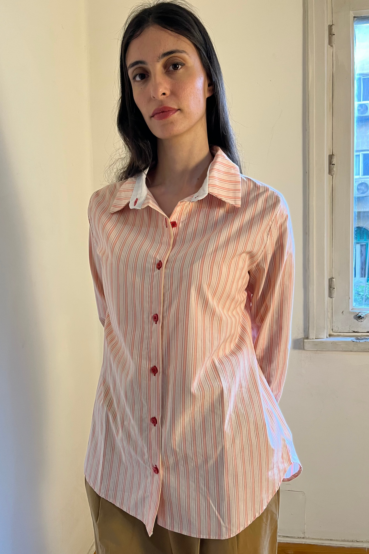 Creamy Peach Shirt