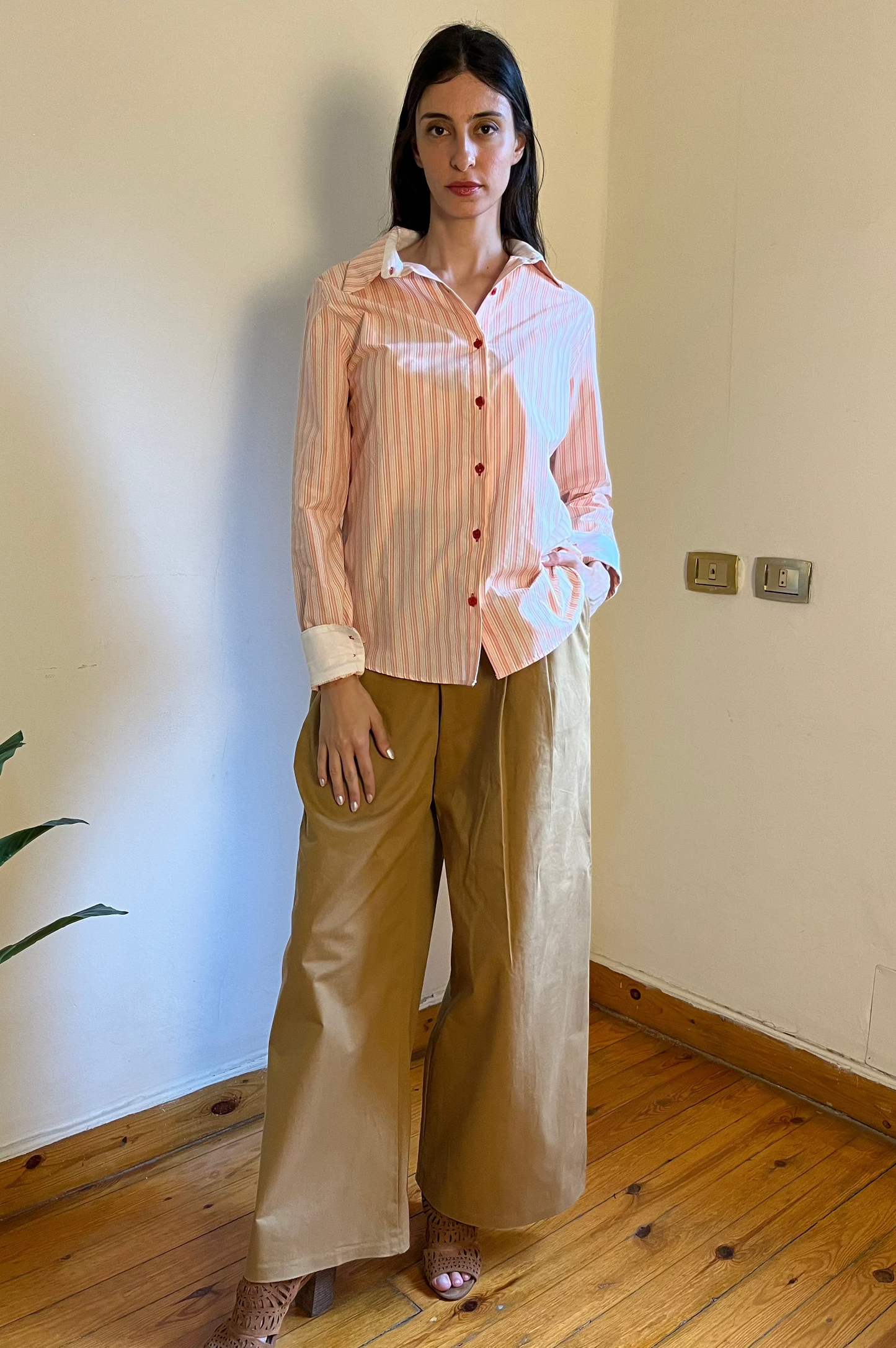 Creamy Peach Shirt