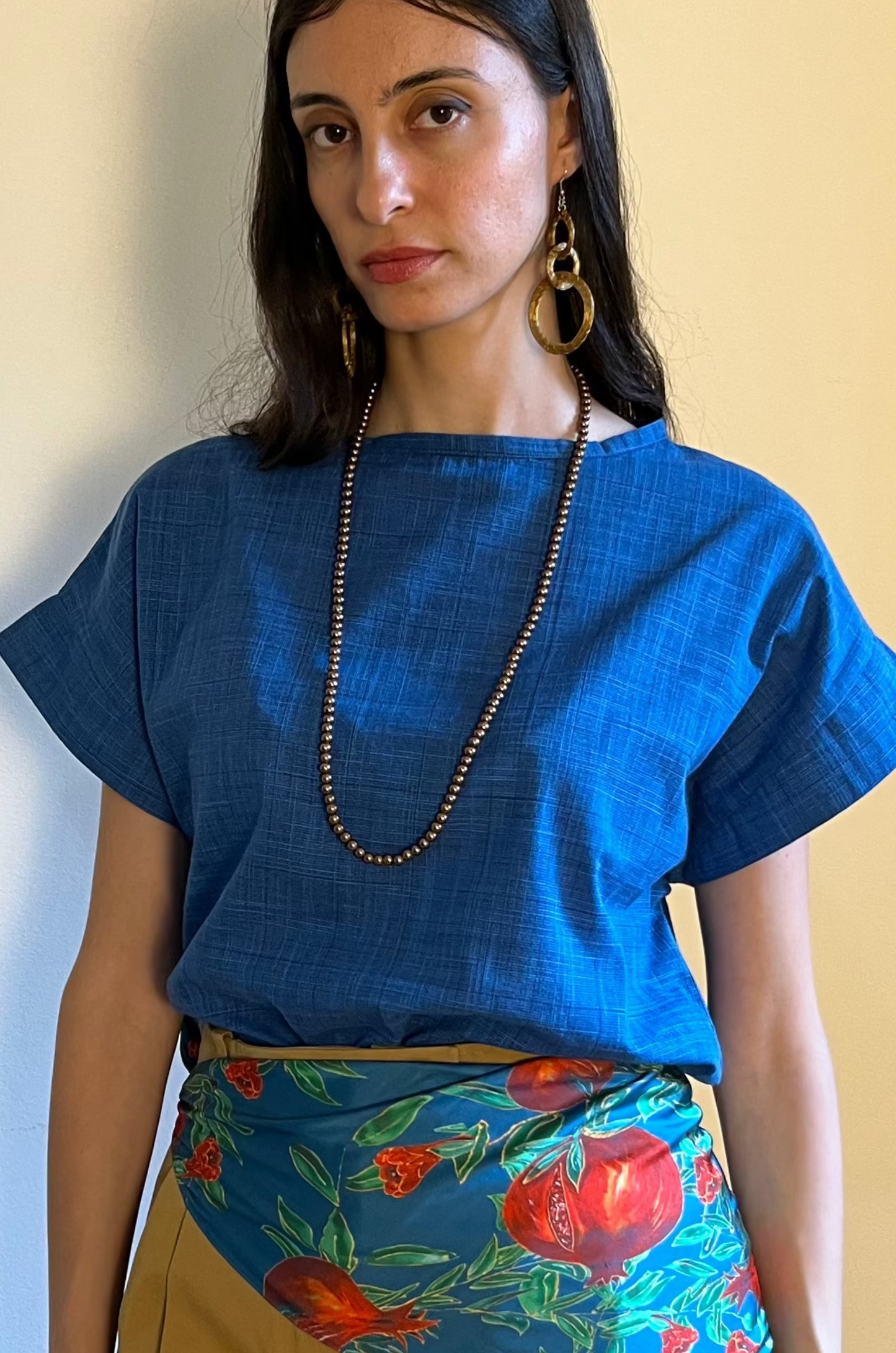 The Delicate Blue Top