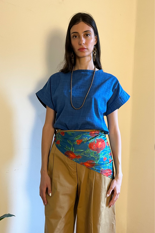 The Delicate Blue Top