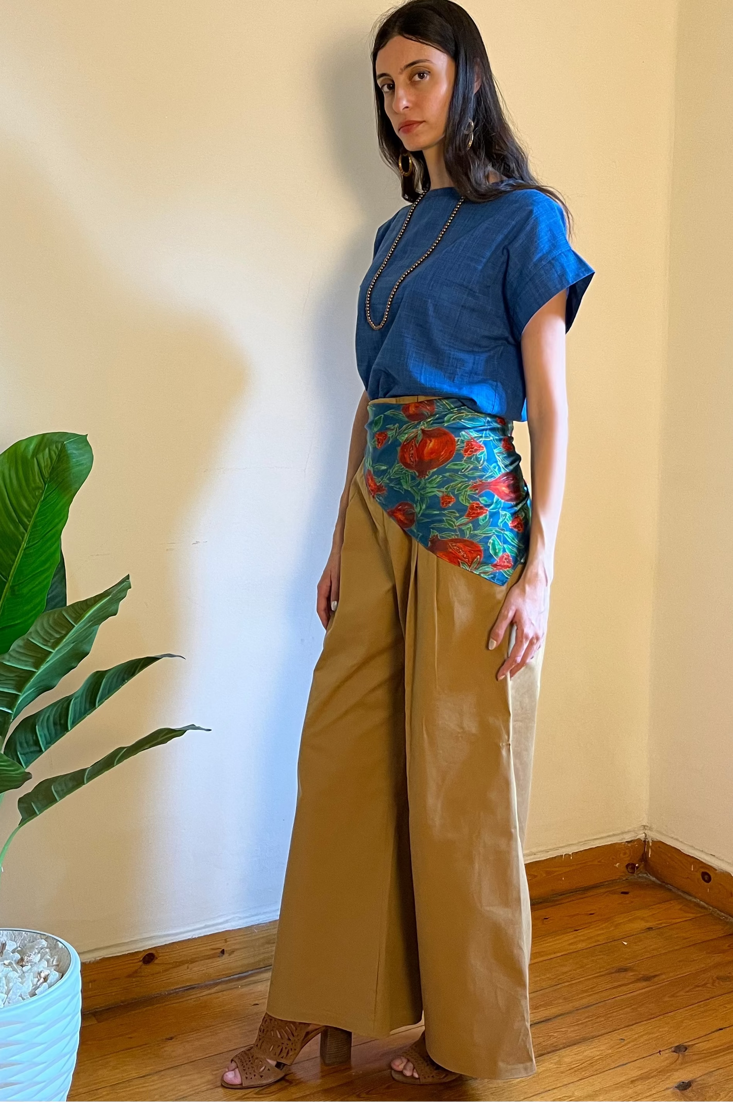 The Delicate Blue Top