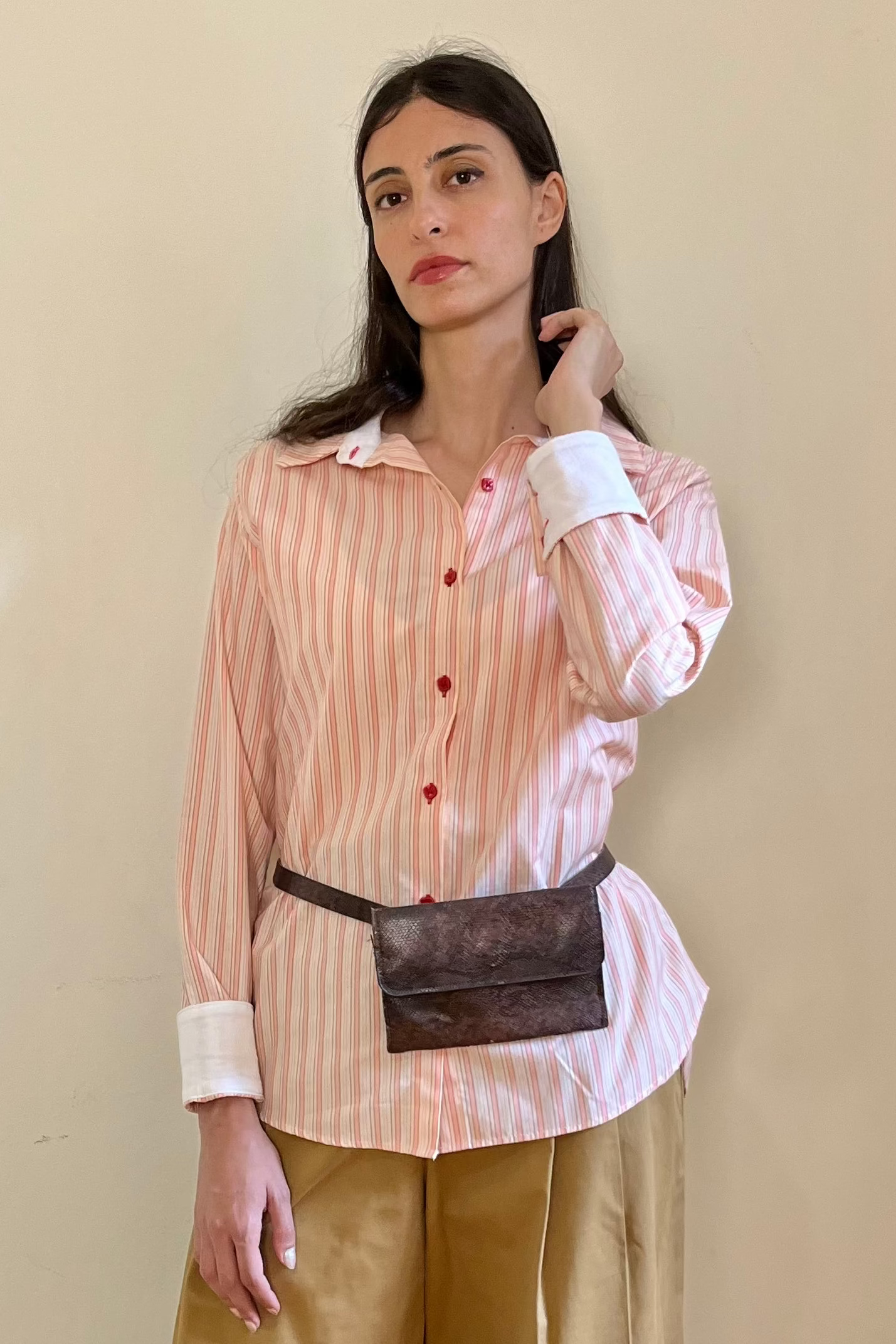 Creamy Peach Shirt