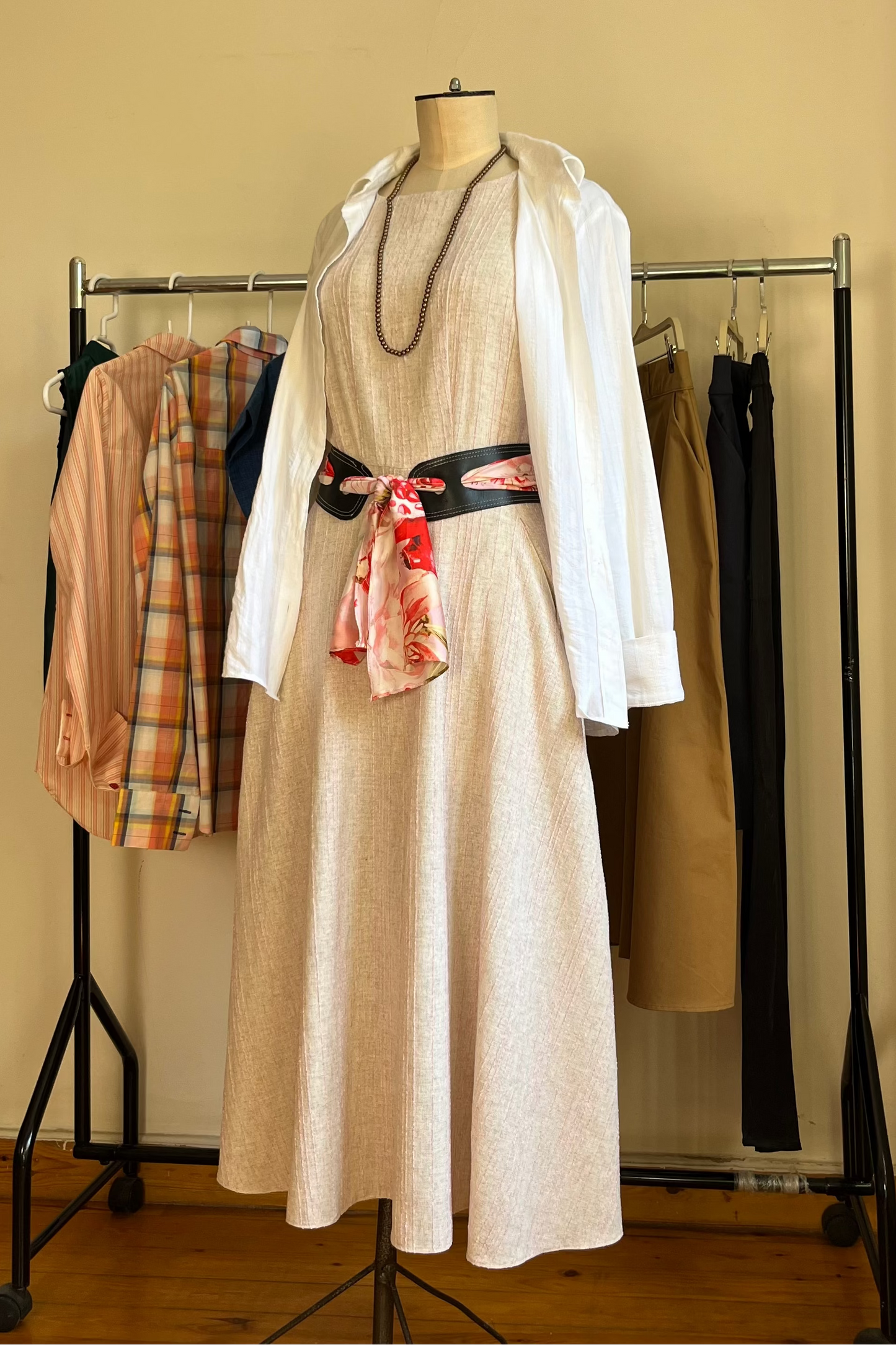 Aurora Linen Dress